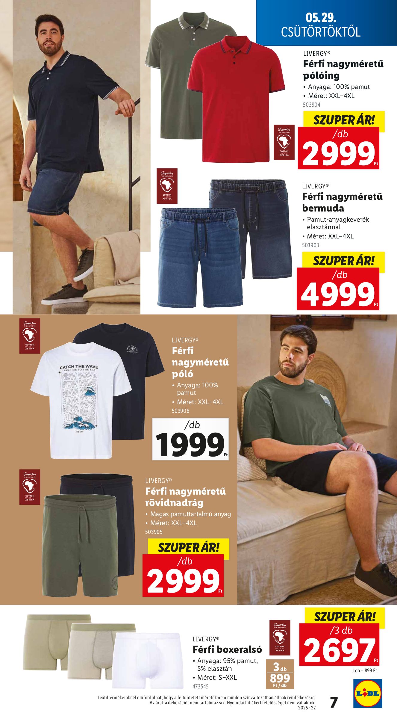 lidl - Lidl - Nonfood akciós újság, érvényes 05.29. - 06.04. - page: 7