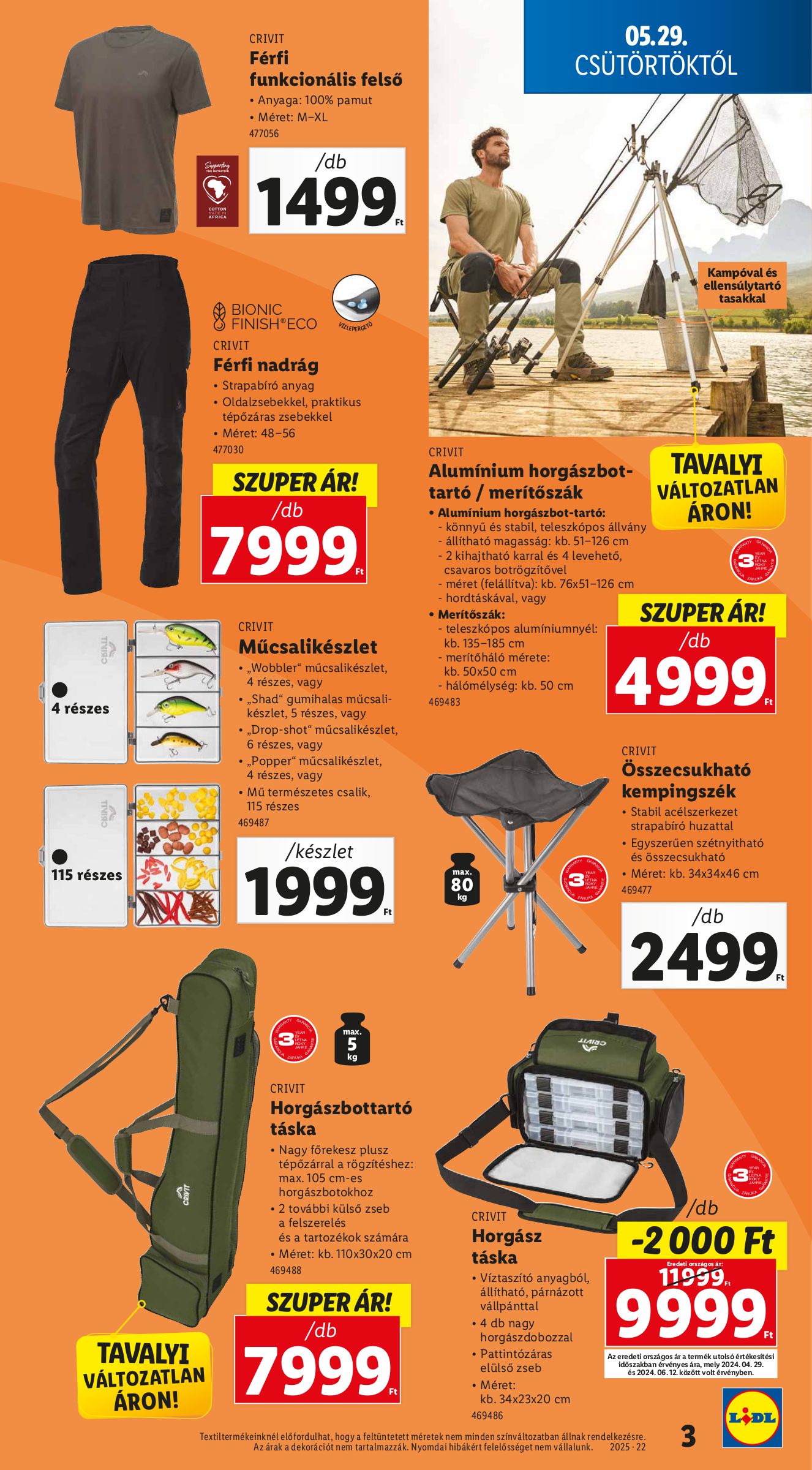 lidl - Lidl - Nonfood akciós újság, érvényes 05.29. - 06.04. - page: 3