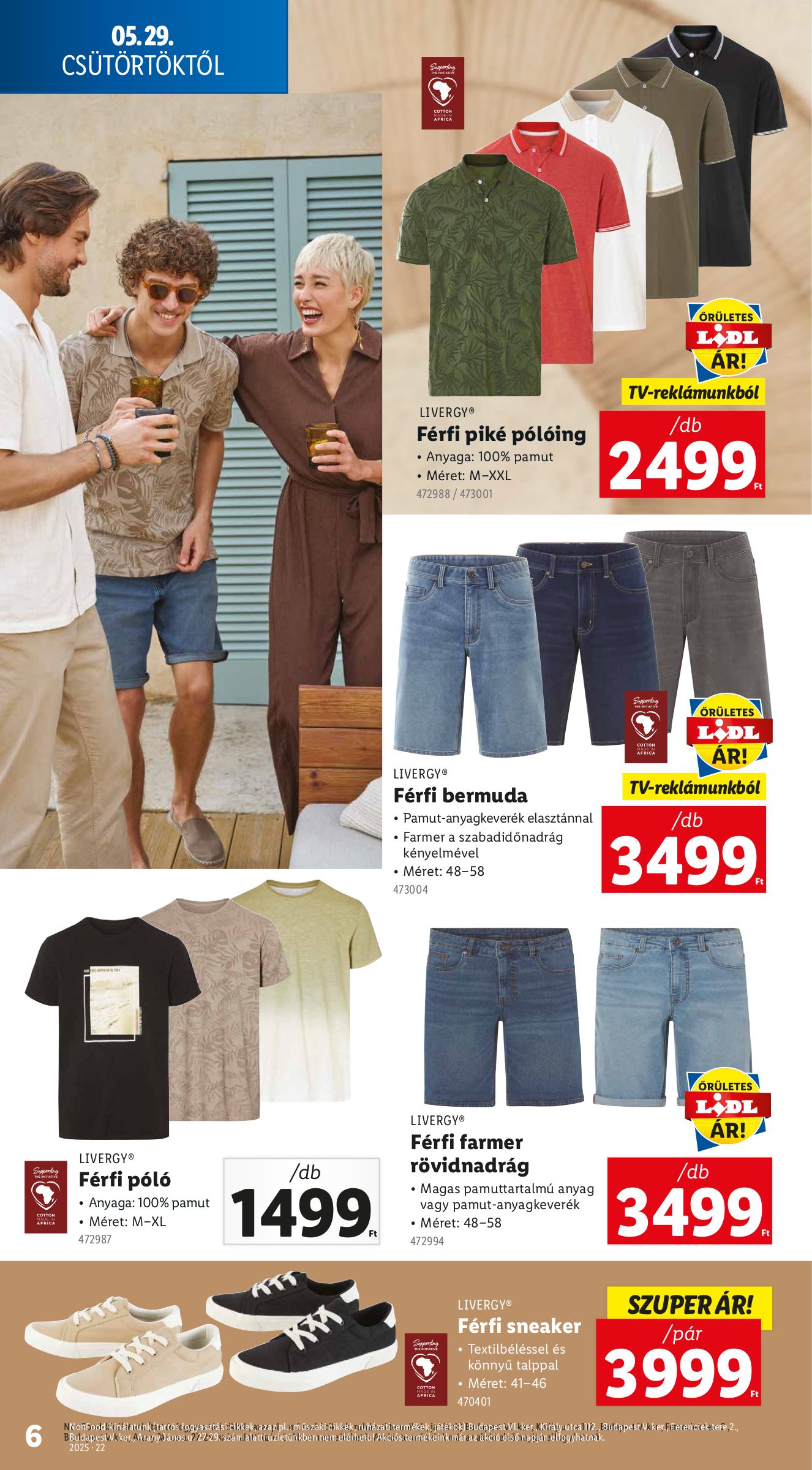 lidl - Lidl - Nonfood akciós újság, érvényes 05.29. - 06.04. - page: 6