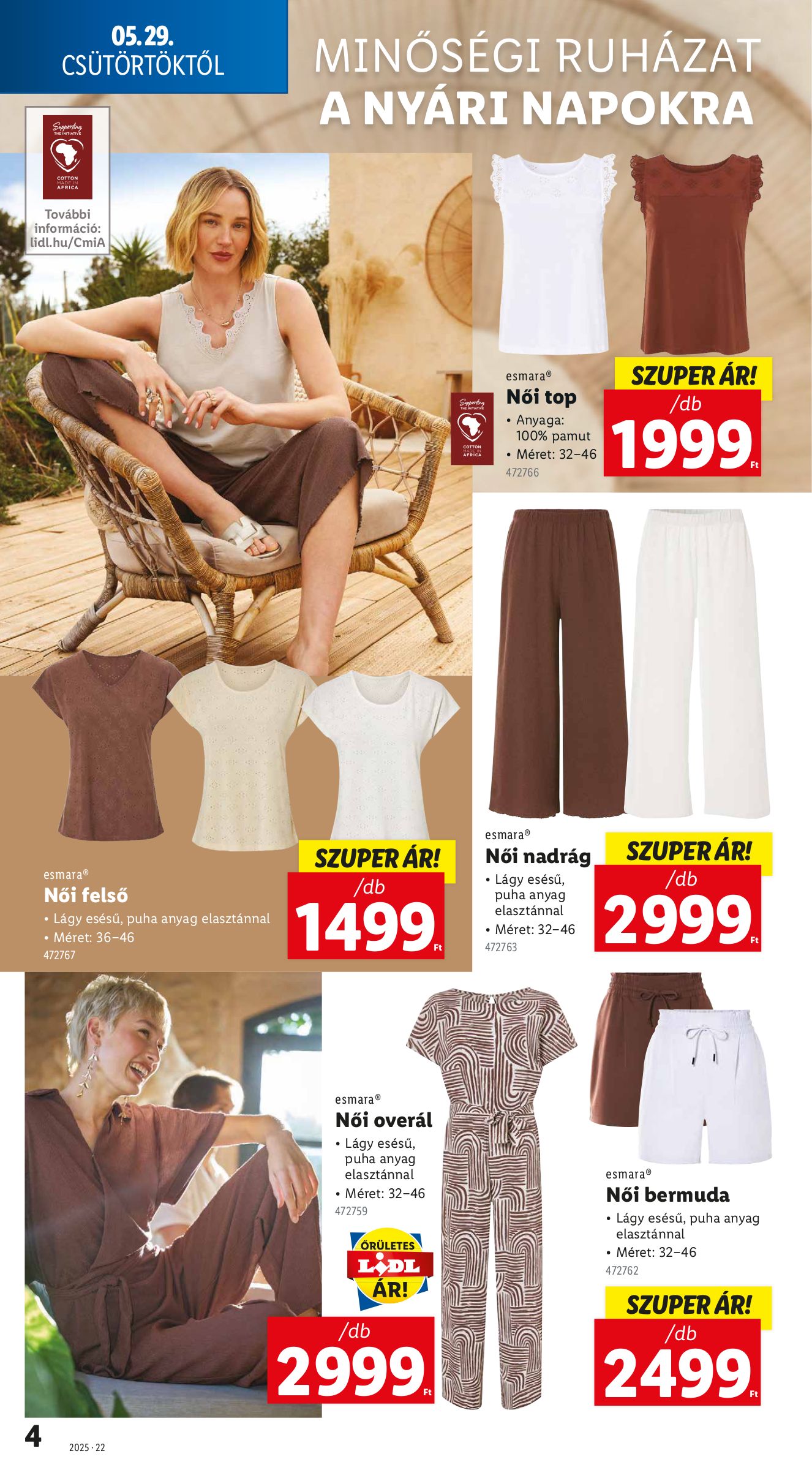 lidl - Lidl - Nonfood akciós újság, érvényes 05.29. - 06.04. - page: 4