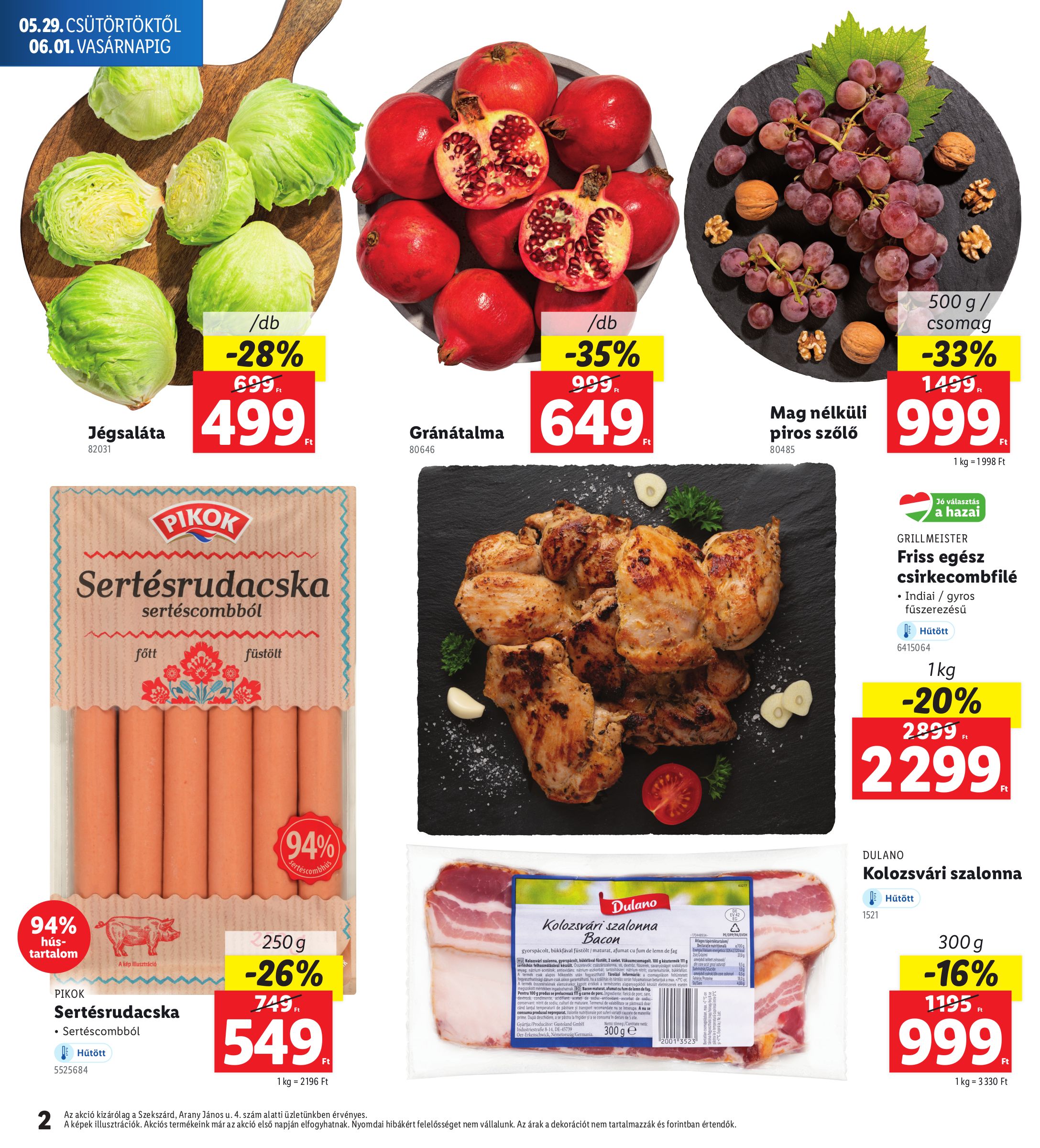 lidl - Lidl - Szekszárd akciós újság, érvényes 05.29. - 06.01. - page: 2