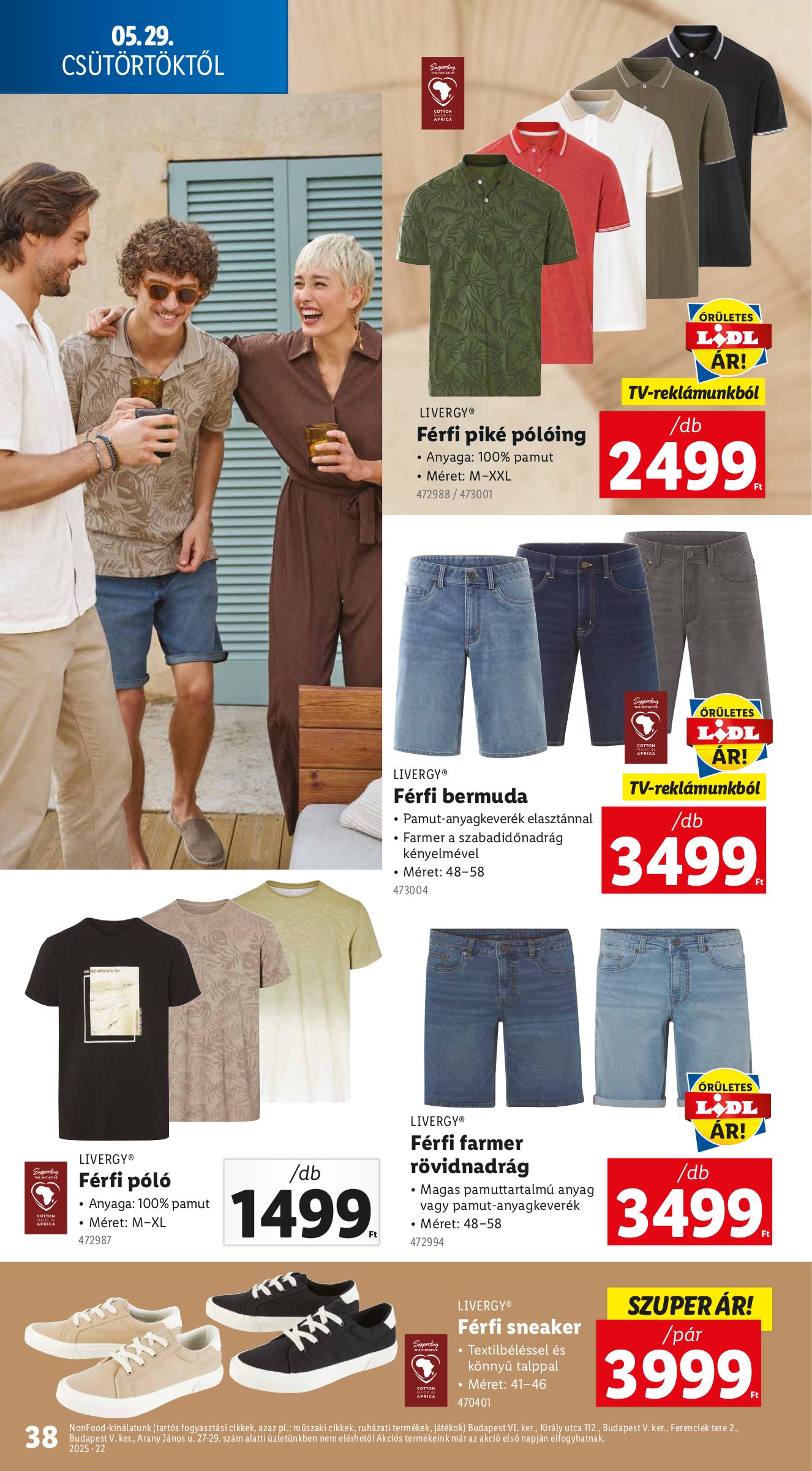 lidl - Lidl akciós újság, érvényes 05.29. - 06.04. - page: 38 lidl - Lidl akciós újság, érvényes 05.29. - 06.04. - page: 38