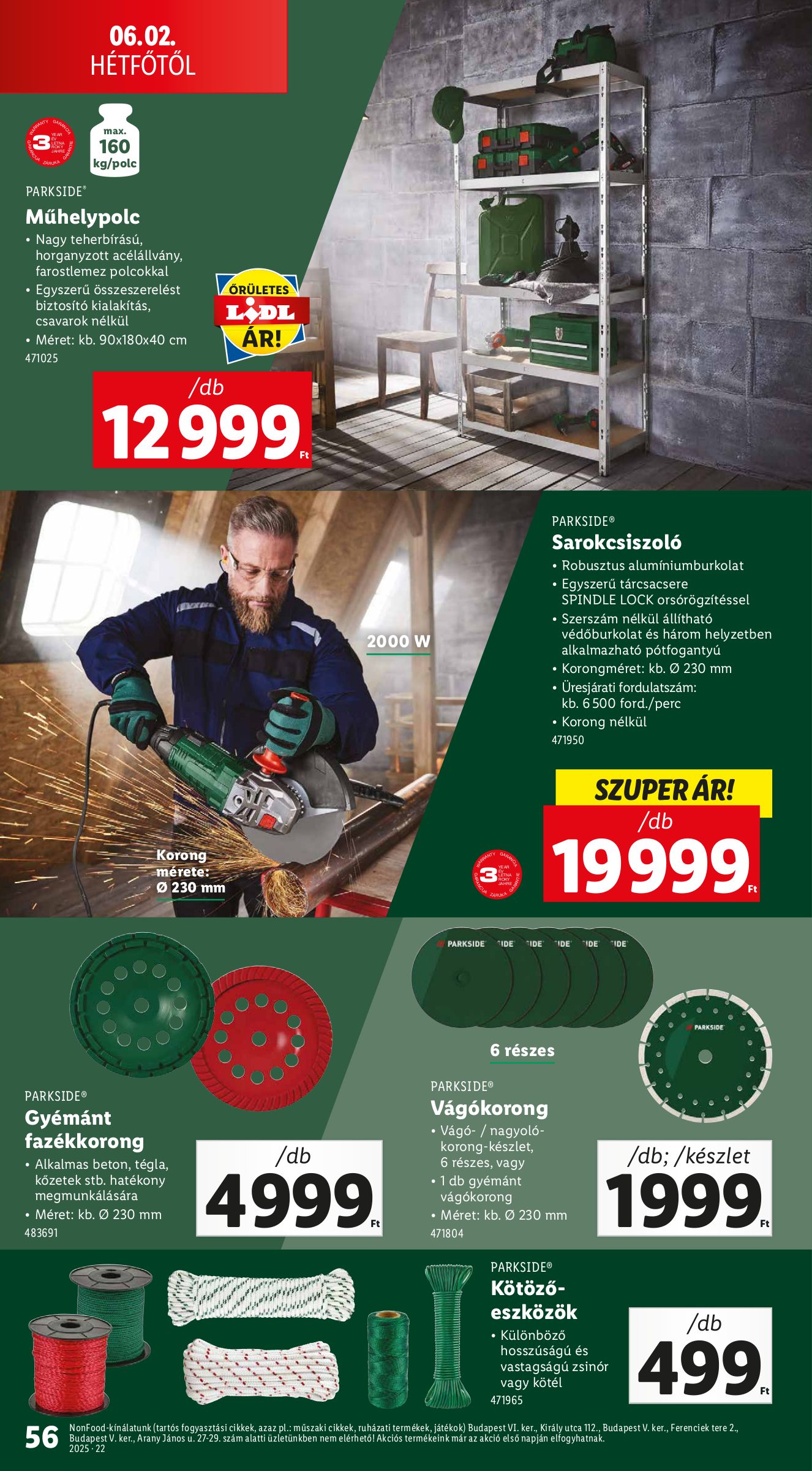 lidl - Lidl akciós újság, érvényes 05.29. - 06.04. - page: 56 lidl - Lidl akciós újság, érvényes 05.29. - 06.04. - page: 56