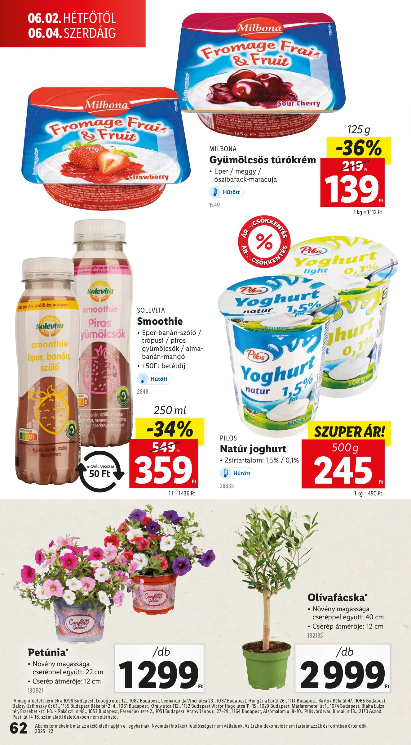 lidl - Lidl akciós újság, érvényes 05.29. - 06.04. - page: 62 lidl - Lidl akciós újság, érvényes 05.29. - 06.04. - page: 62