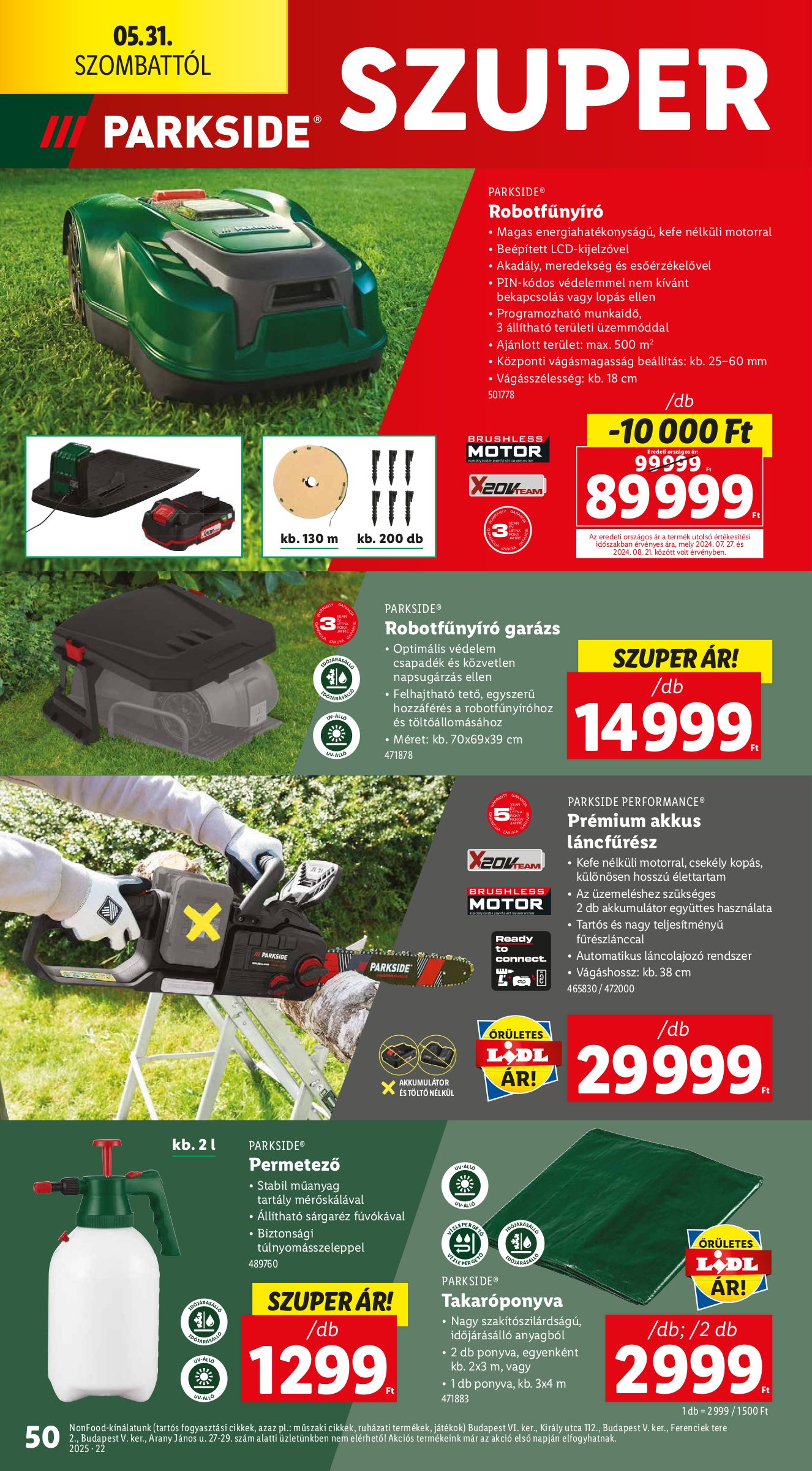 lidl - Lidl akciós újság, érvényes 05.29. - 06.04. - page: 50 lidl - Lidl akciós újság, érvényes 05.29. - 06.04. - page: 50