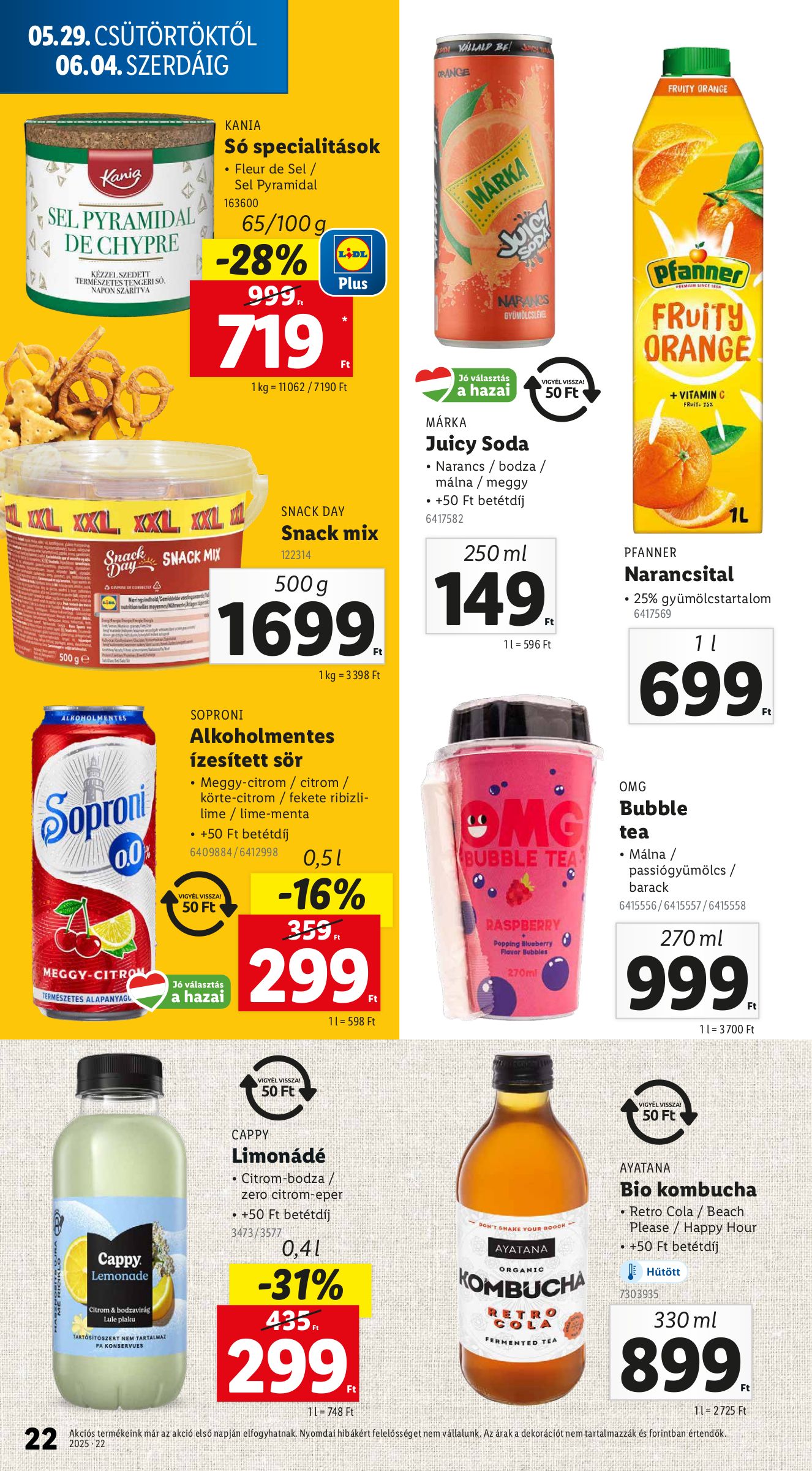 lidl - Lidl akciós újság, érvényes 05.29. - 06.04. - page: 22 lidl - Lidl akciós újság, érvényes 05.29. - 06.04. - page: 22