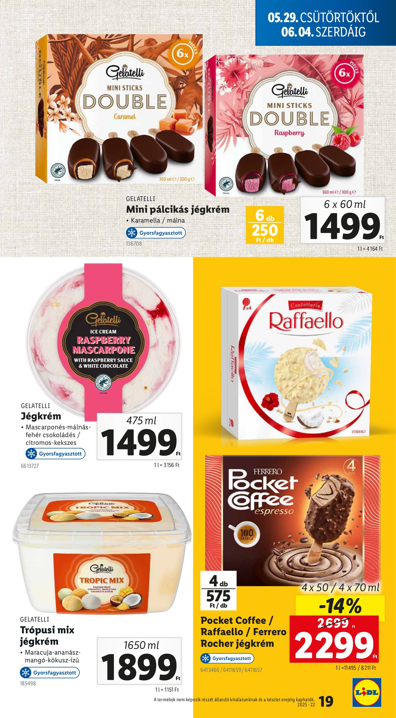 lidl - Lidl akciós újság, érvényes 05.29. - 06.04. - page: 19 lidl - Lidl akciós újság, érvényes 05.29. - 06.04. - page: 19