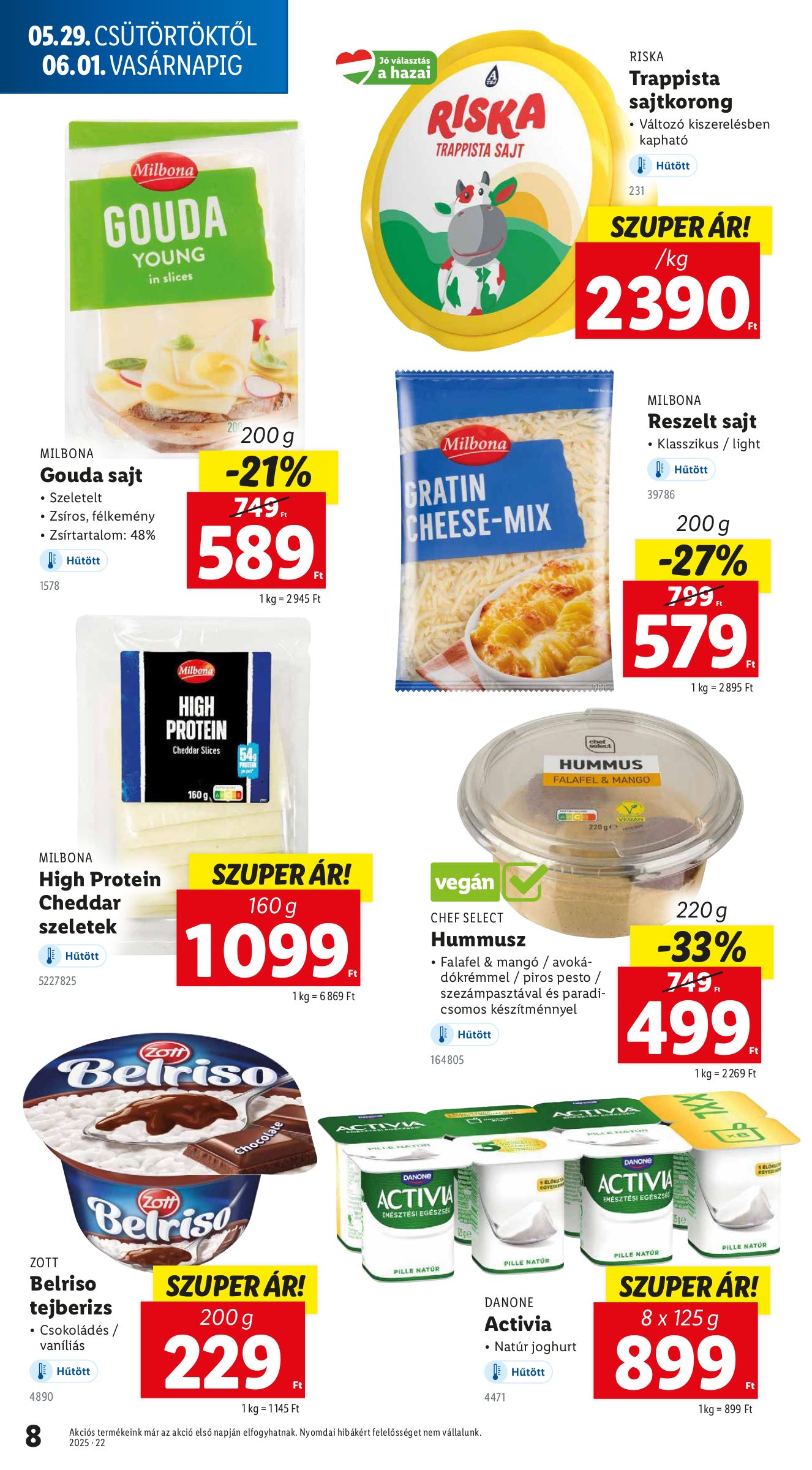lidl - Lidl akciós újság, érvényes 05.29. - 06.04. - page: 8 lidl - Lidl akciós újság, érvényes 05.29. - 06.04. - page: 8