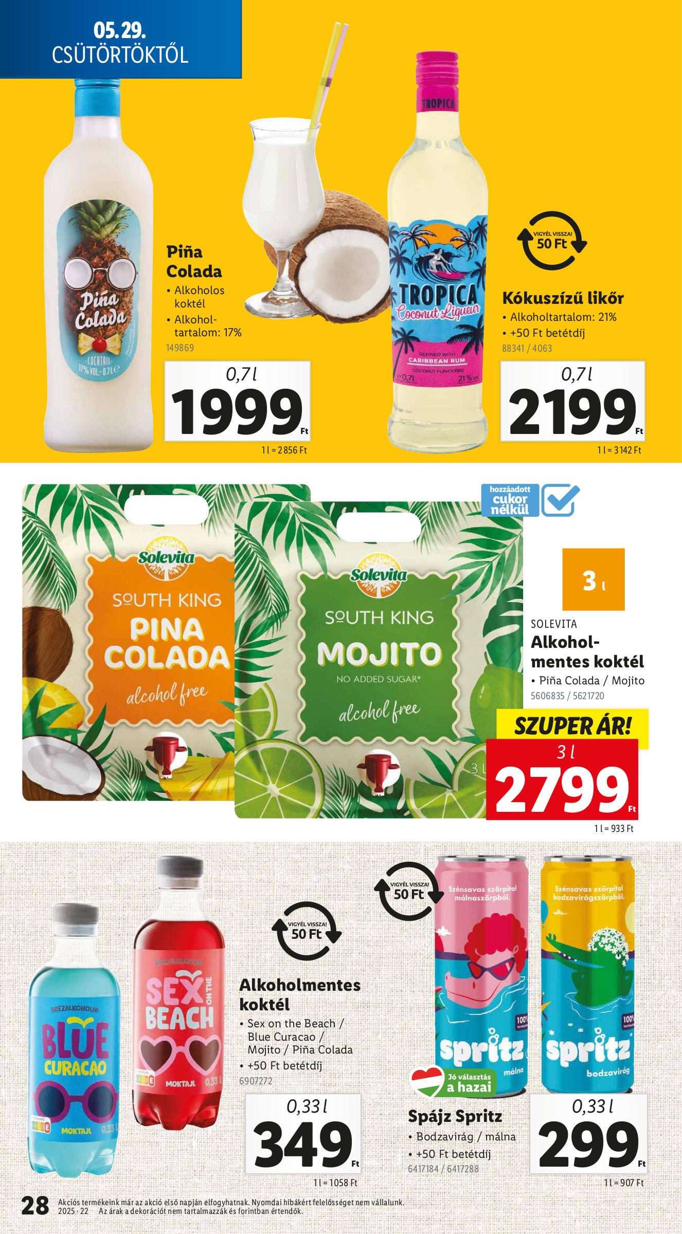 lidl - Lidl akciós újság, érvényes 05.29. - 06.04. - page: 28 lidl - Lidl akciós újság, érvényes 05.29. - 06.04. - page: 28