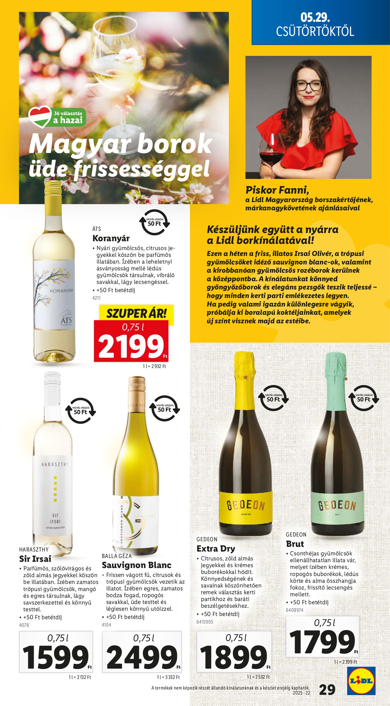 lidl - Lidl akciós újság, érvényes 05.29. - 06.04. - page: 29 lidl - Lidl akciós újság, érvényes 05.29. - 06.04. - page: 29