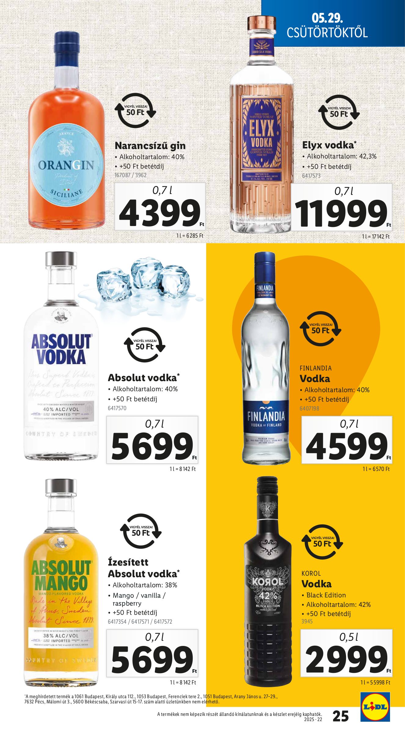 lidl - Lidl akciós újság, érvényes 05.29. - 06.04. - page: 25 lidl - Lidl akciós újság, érvényes 05.29. - 06.04. - page: 25