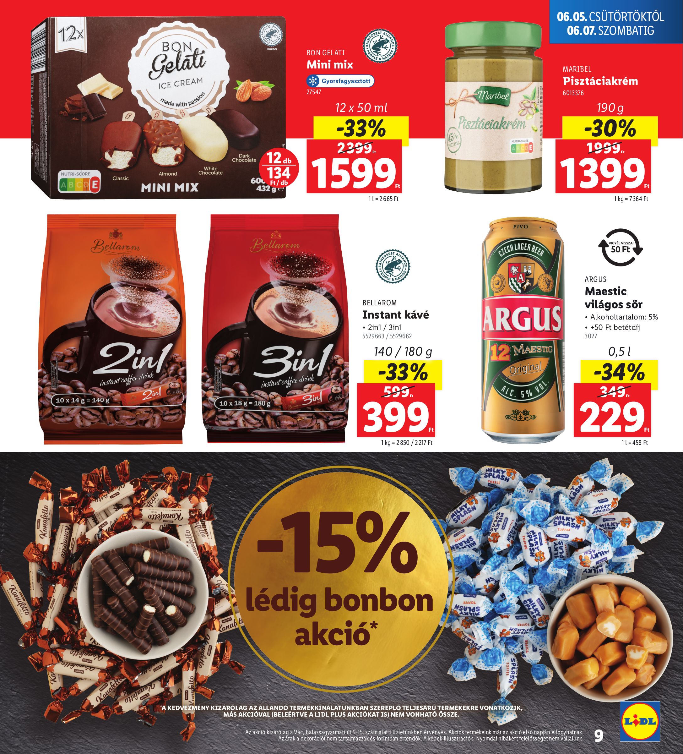 lidl - Lidl - Vác akciós újság, érvényes 06.05. - 06.07. - page: 9