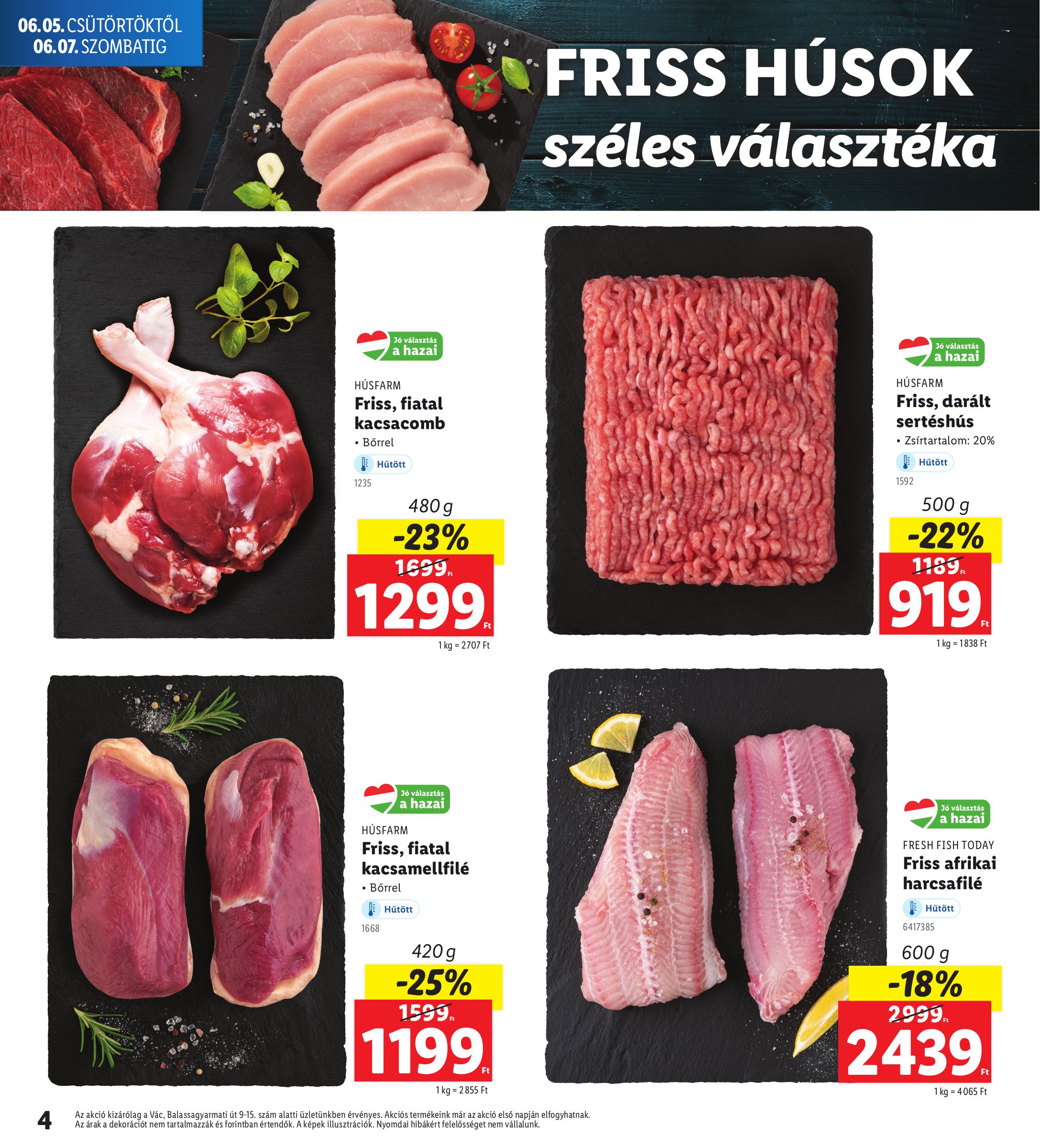 lidl - Lidl - Vác akciós újság, érvényes 06.05. - 06.07. - page: 4