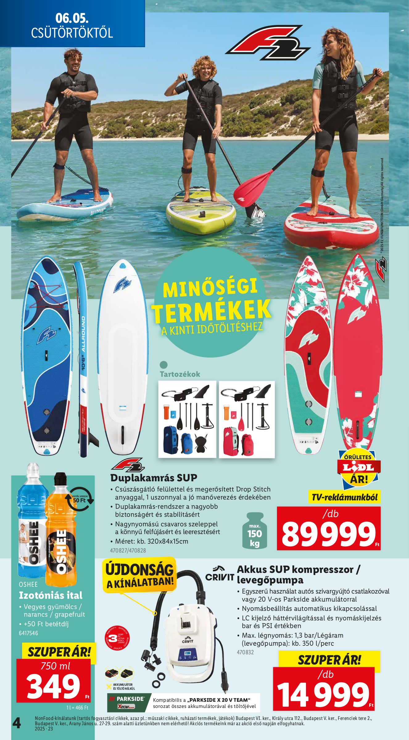 lidl - Lidl - Nonfood akciós újság, érvényes 06.05. - 06.11. - page: 4