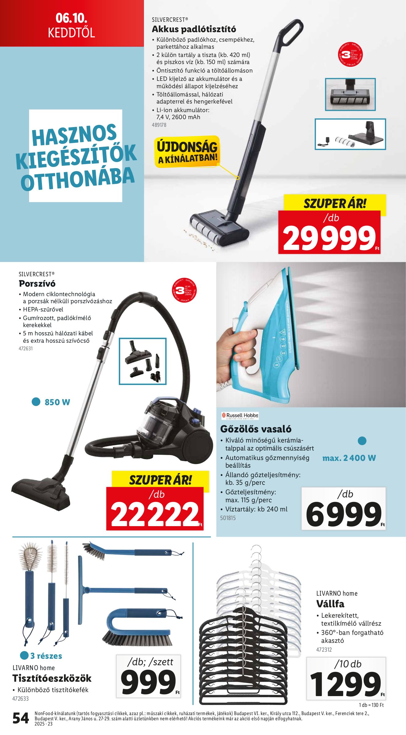 lidl - Lidl akciós újság, érvényes 06.05. - 06.11. - page: 54 lidl - Lidl akciós újság, érvényes 06.05. - 06.11. - page: 54