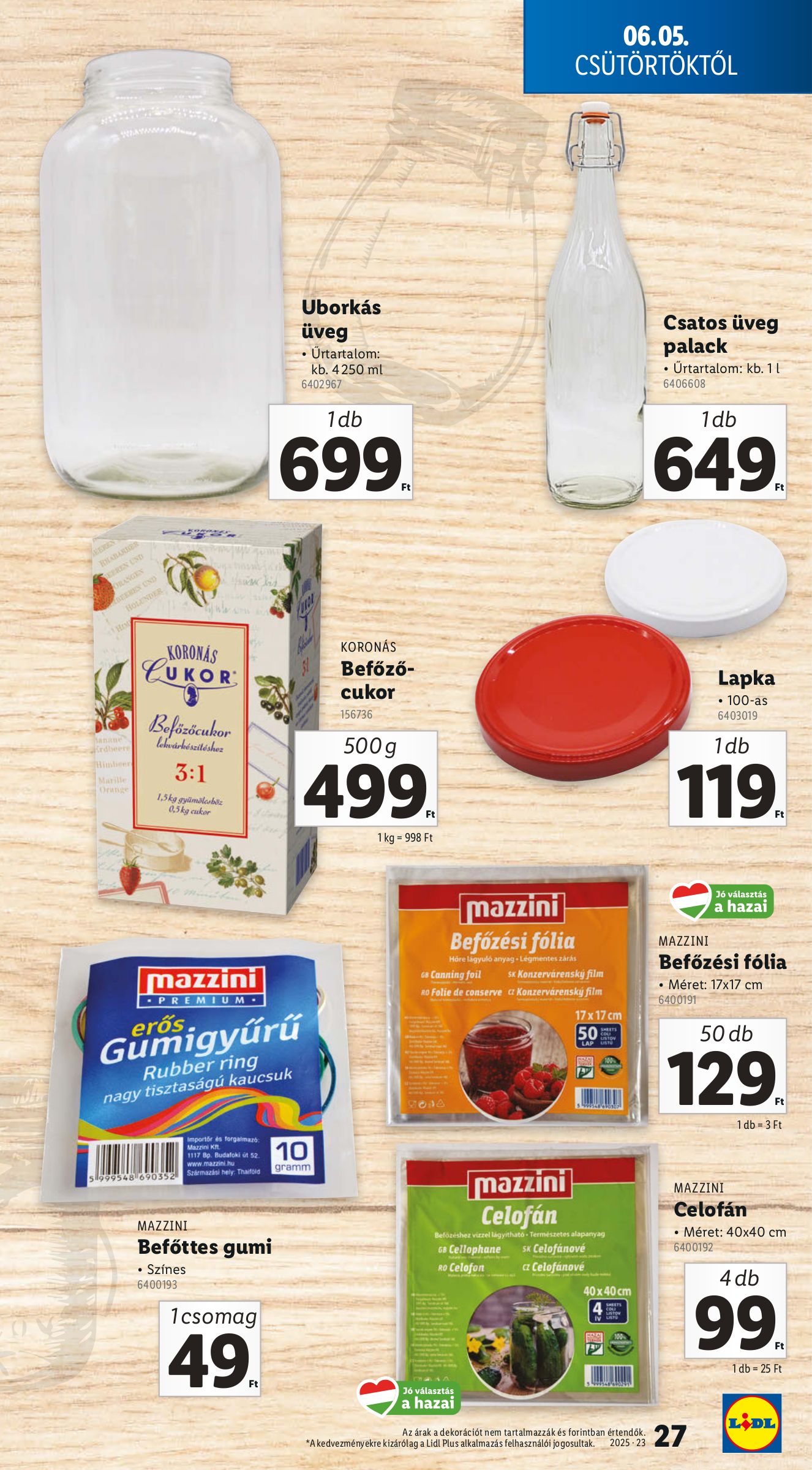 lidl - Lidl akciós újság, érvényes 06.05. - 06.11. - page: 27 lidl - Lidl akciós újság, érvényes 06.05. - 06.11. - page: 27