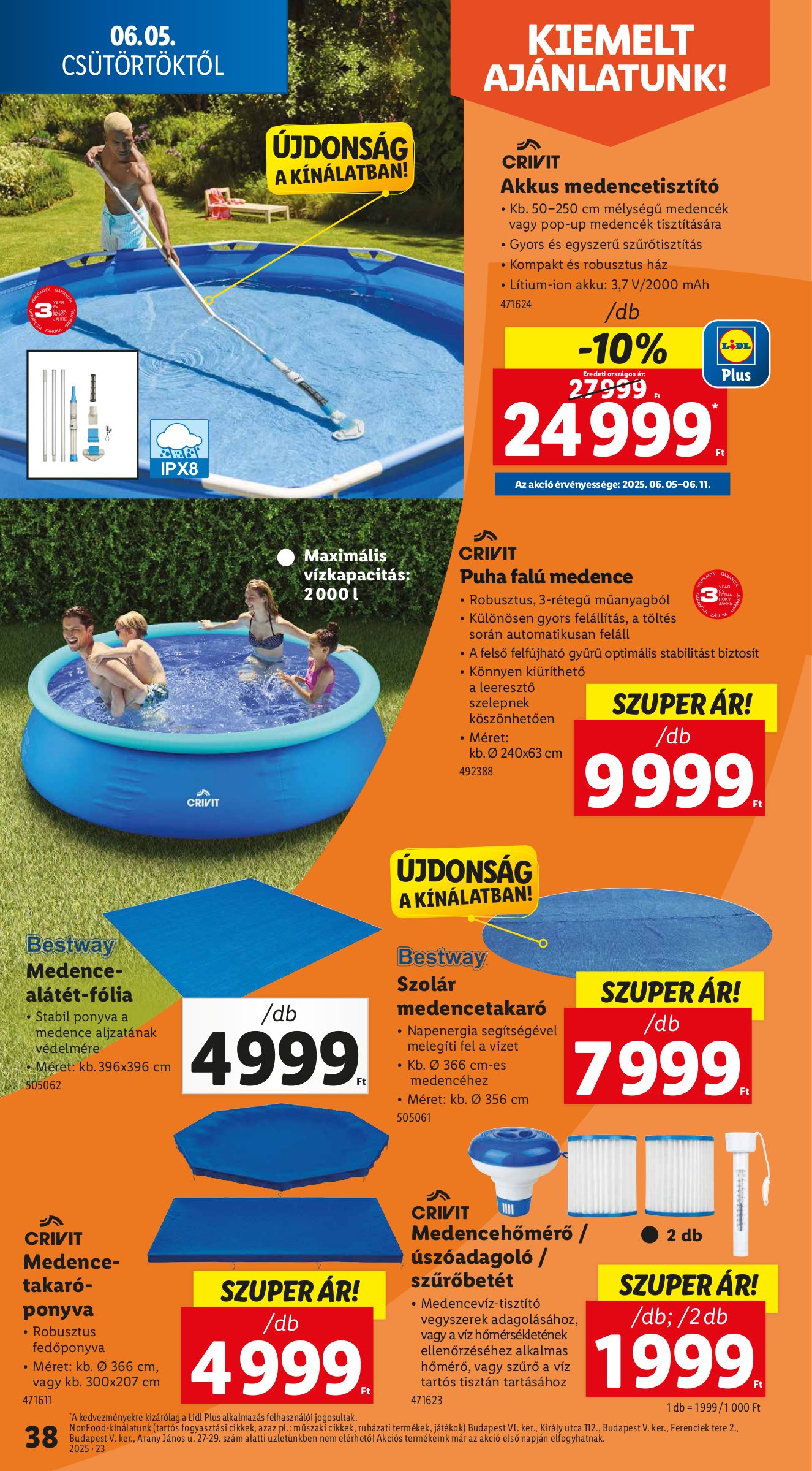 lidl - Lidl akciós újság, érvényes 06.05. - 06.11. - page: 38 lidl - Lidl akciós újság, érvényes 06.05. - 06.11. - page: 38