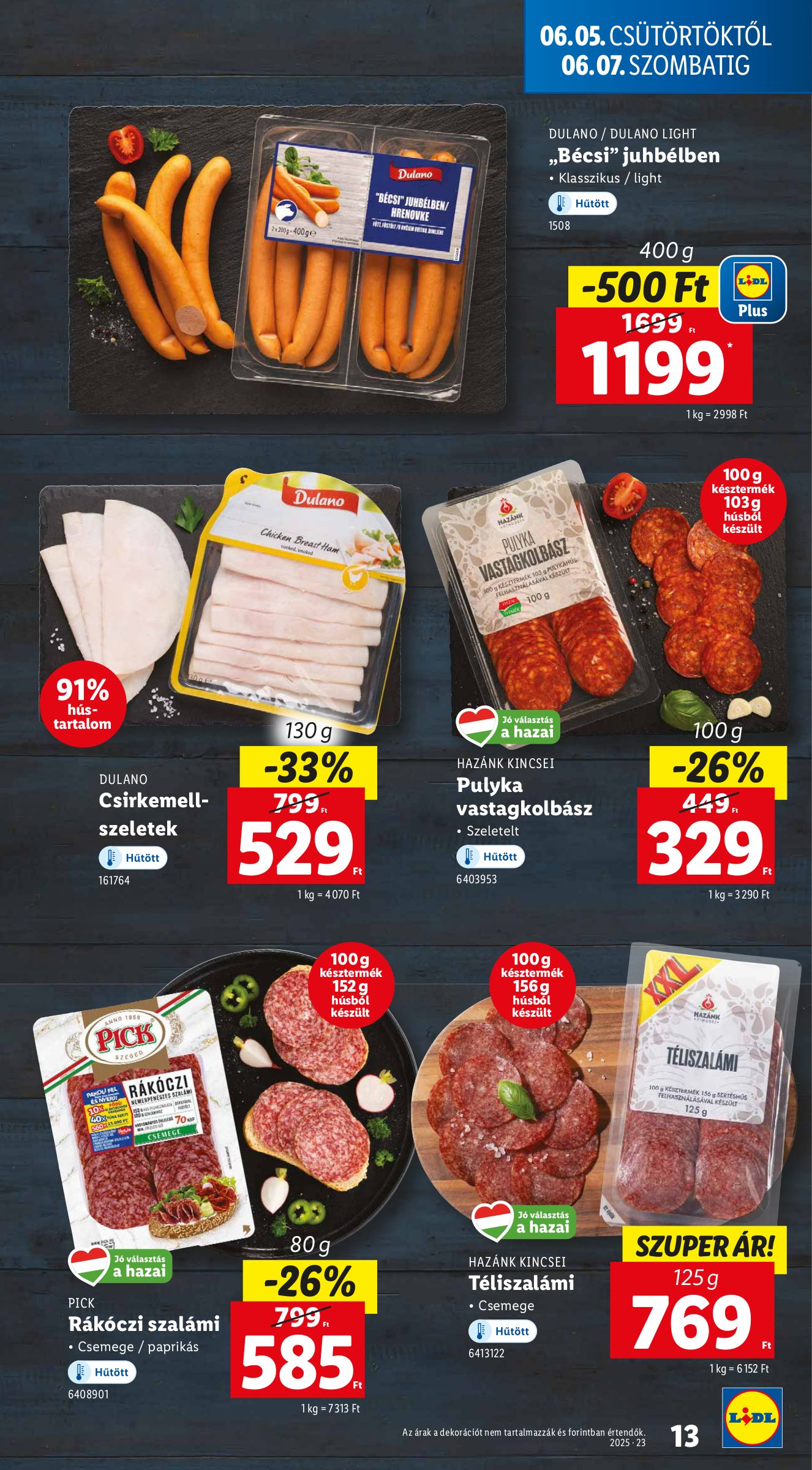 lidl - Lidl akciós újság, érvényes 06.05. - 06.11. - page: 13 lidl - Lidl akciós újság, érvényes 06.05. - 06.11. - page: 13