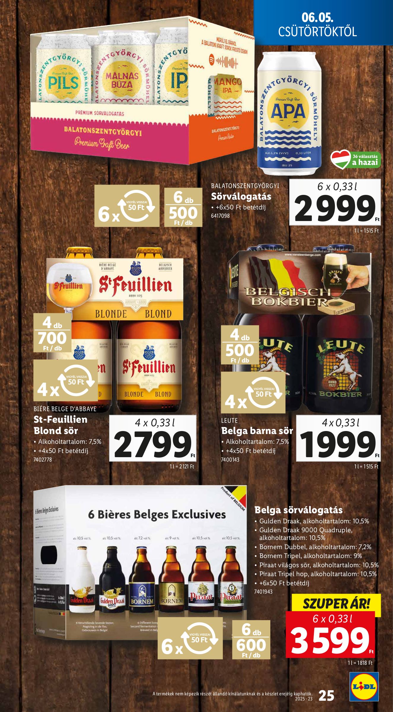 lidl - Lidl akciós újság, érvényes 06.05. - 06.11. - page: 25 lidl - Lidl akciós újság, érvényes 06.05. - 06.11. - page: 25
