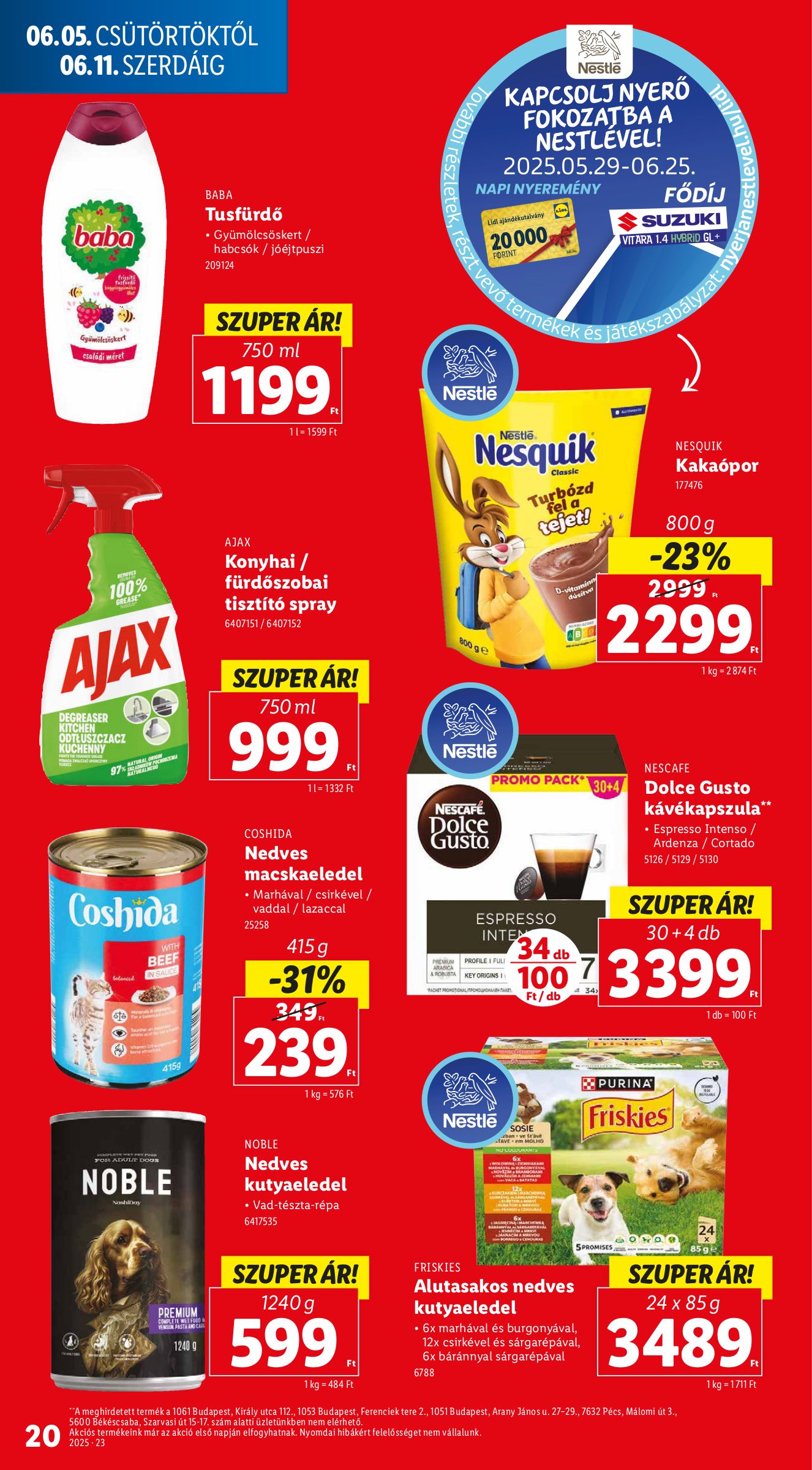 lidl - Lidl akciós újság, érvényes 06.05. - 06.11. - page: 20 lidl - Lidl akciós újság, érvényes 06.05. - 06.11. - page: 20