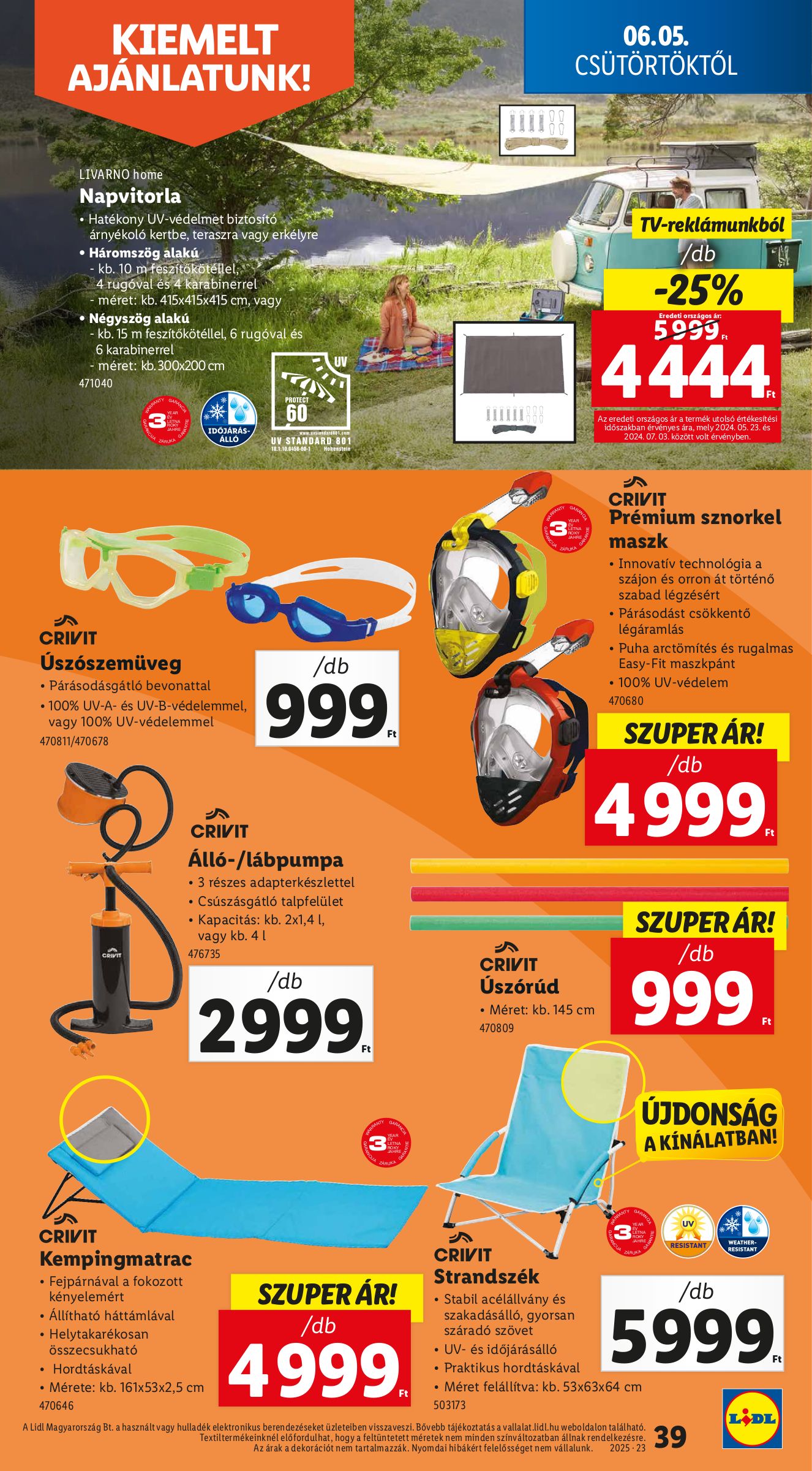 lidl - Lidl akciós újság, érvényes 06.05. - 06.11. - page: 39 lidl - Lidl akciós újság, érvényes 06.05. - 06.11. - page: 39
