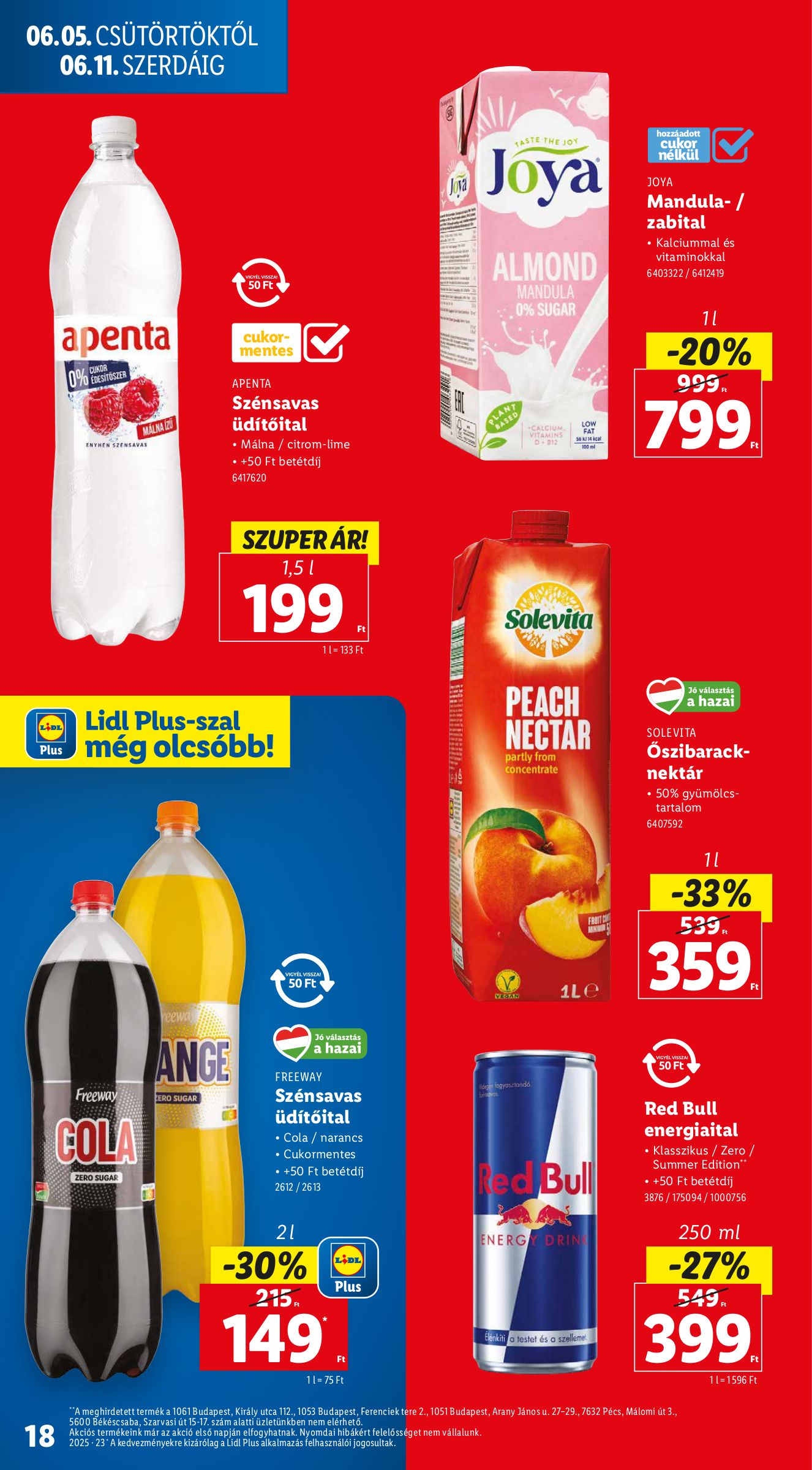 lidl - Lidl akciós újság, érvényes 06.05. - 06.11. - page: 18 lidl - Lidl akciós újság, érvényes 06.05. - 06.11. - page: 18