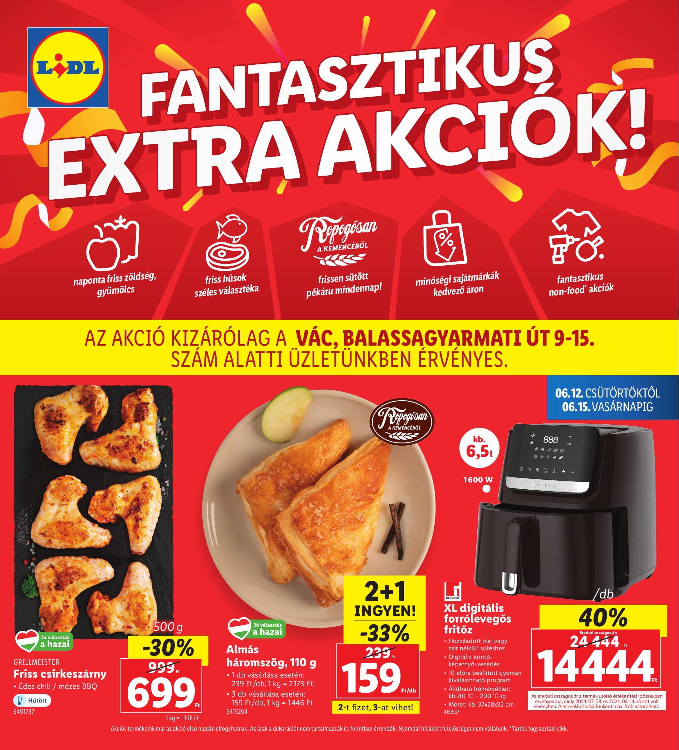 lidl - Lidl - Vác akciós újság, érvényes 06.12. - 06.15. - page: 1
