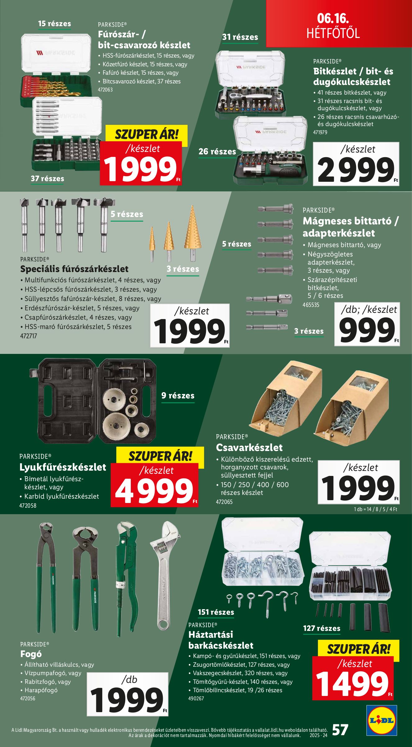 lidl - Lidl akciós újság, érvényes 06.12. - 06.18. - page: 57