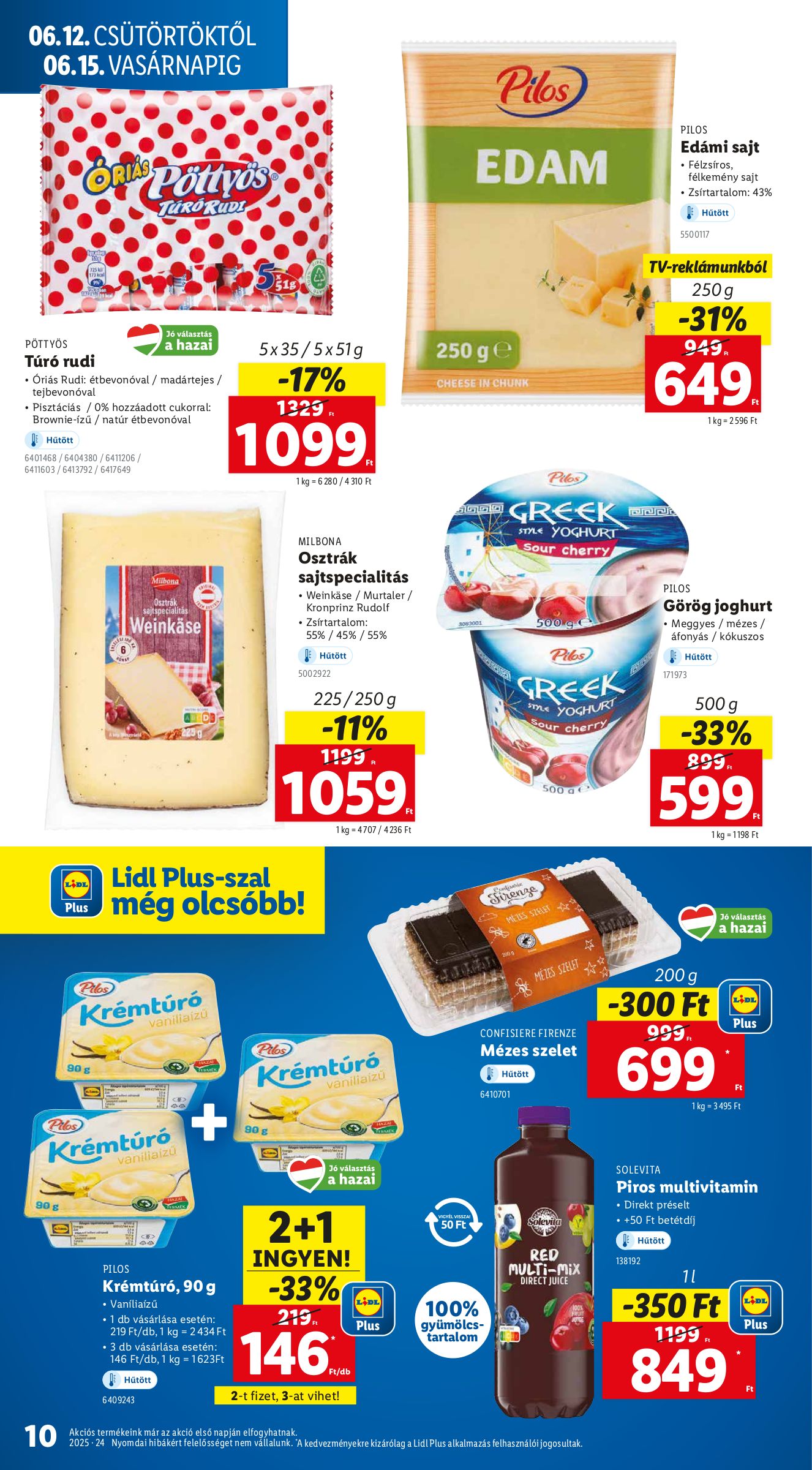 lidl - Lidl akciós újság, érvényes 06.12. - 06.18. - page: 10