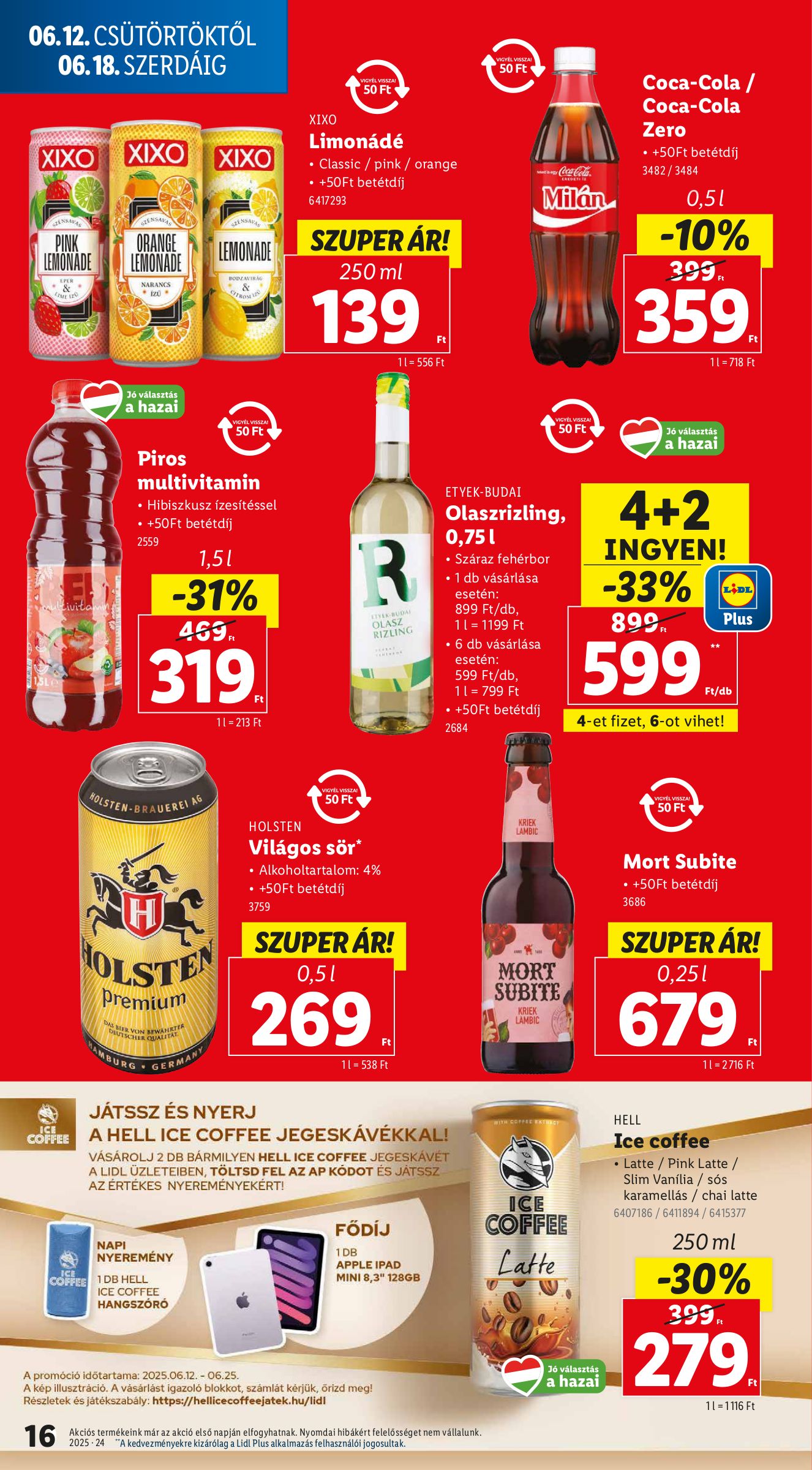 lidl - Lidl akciós újság, érvényes 06.12. - 06.18. - page: 16