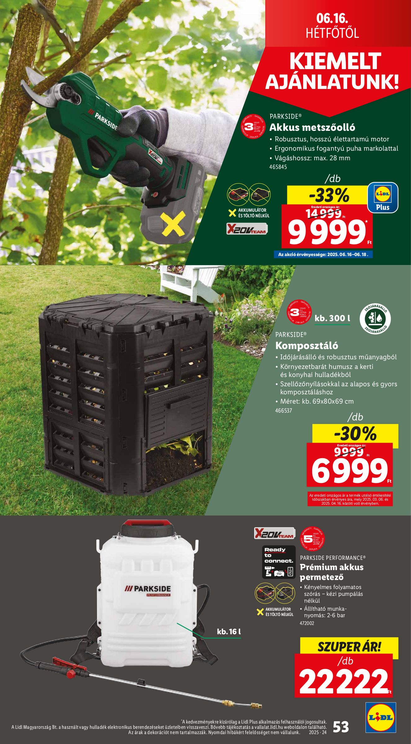 lidl - Lidl akciós újság, érvényes 06.12. - 06.18. - page: 53