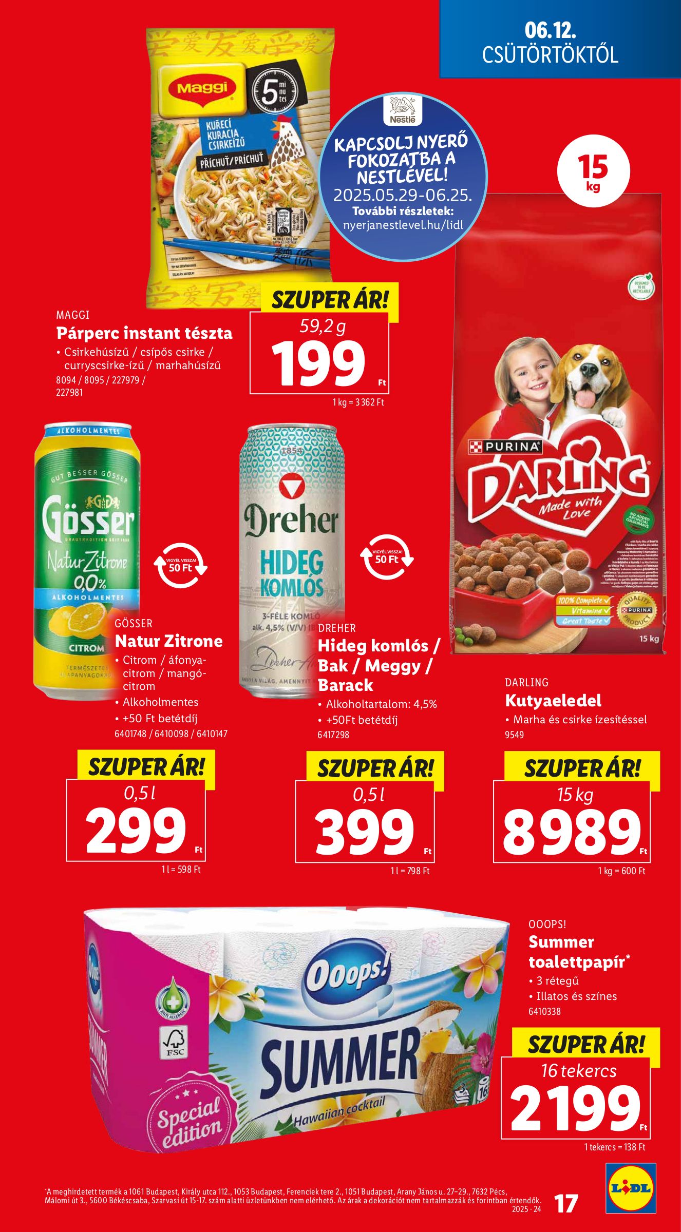 lidl - Lidl akciós újság, érvényes 06.12. - 06.18. - page: 17