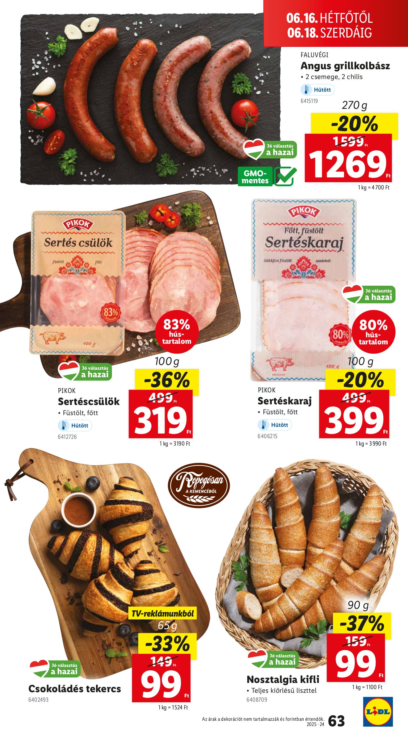 lidl - Lidl akciós újság, érvényes 06.12. - 06.18. - page: 63