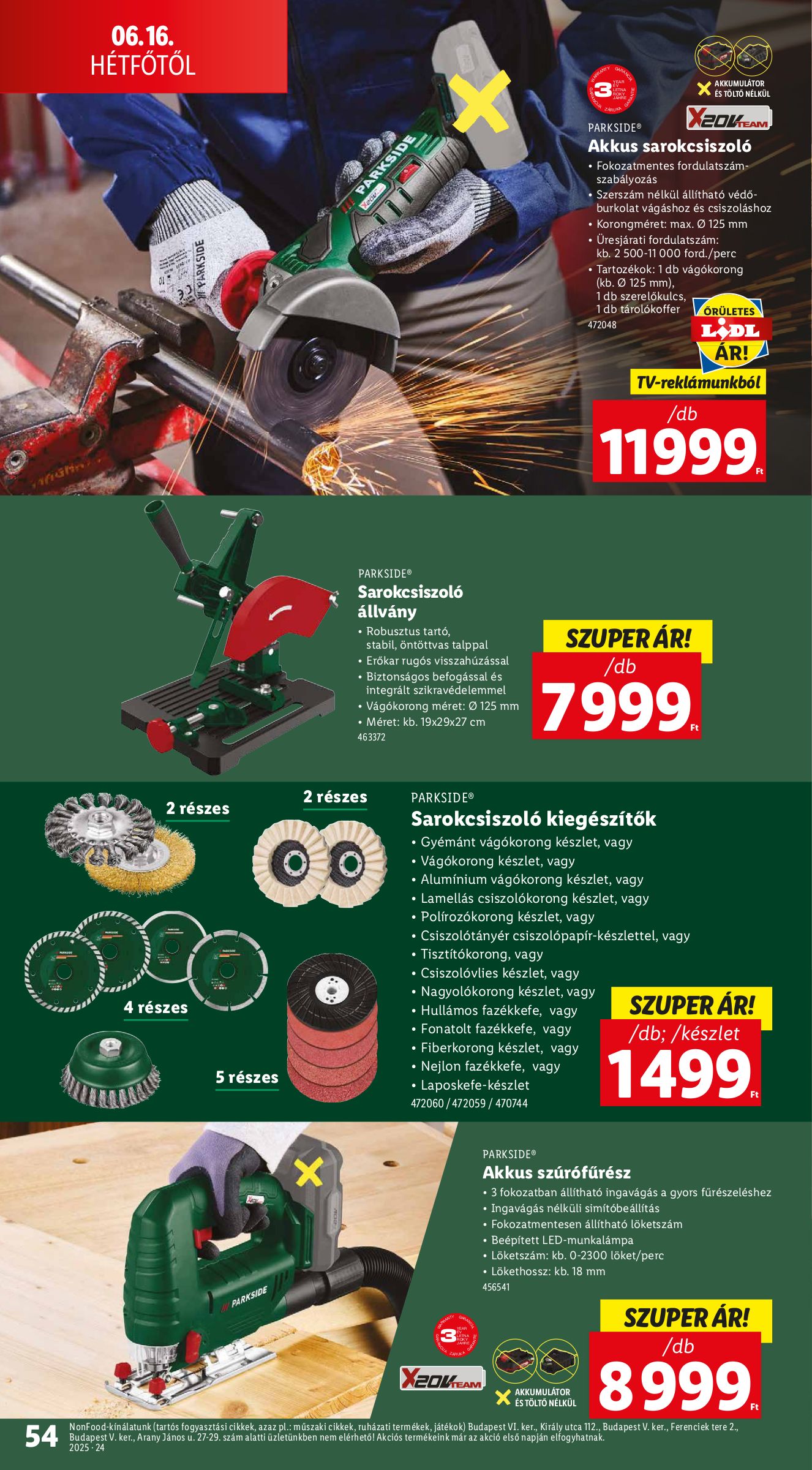 lidl - Lidl akciós újság, érvényes 06.12. - 06.18. - page: 54