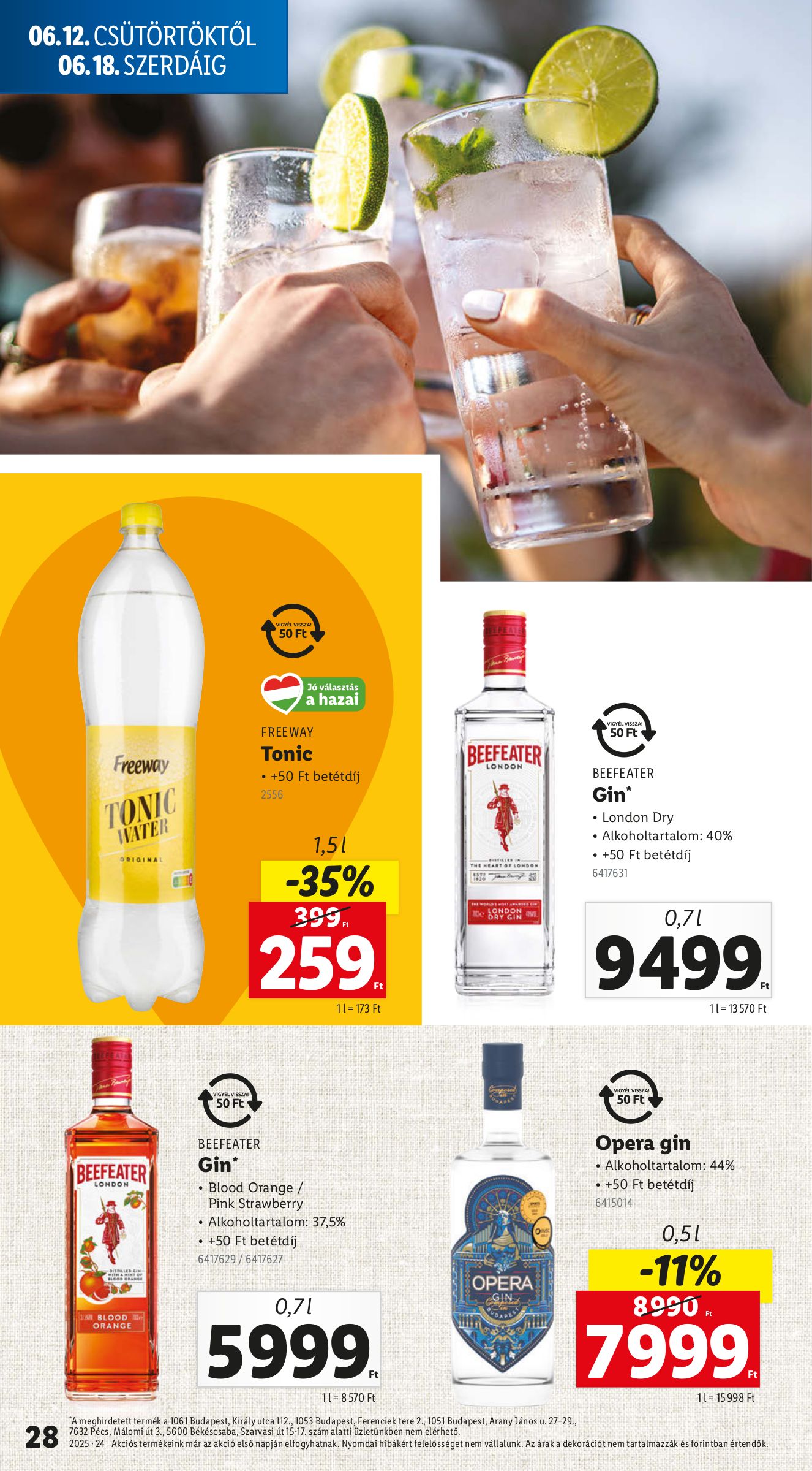 lidl - Lidl akciós újság, érvényes 06.12. - 06.18. - page: 28
