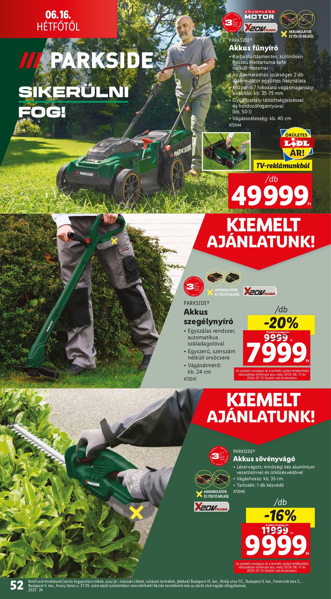 lidl - Lidl akciós újság, érvényes 06.12. - 06.18. - page: 52