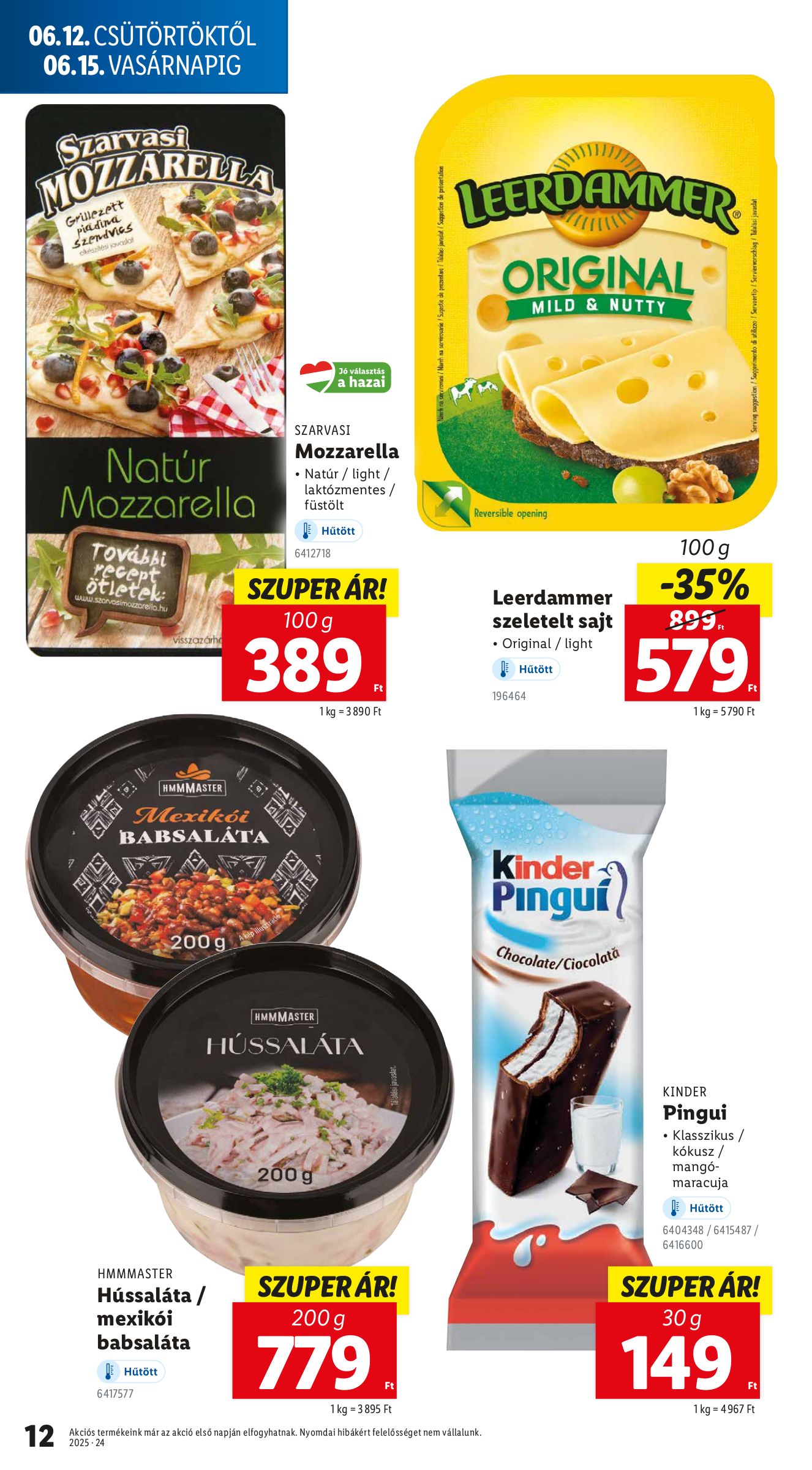 lidl - Lidl akciós újság, érvényes 06.12. - 06.18. - page: 12