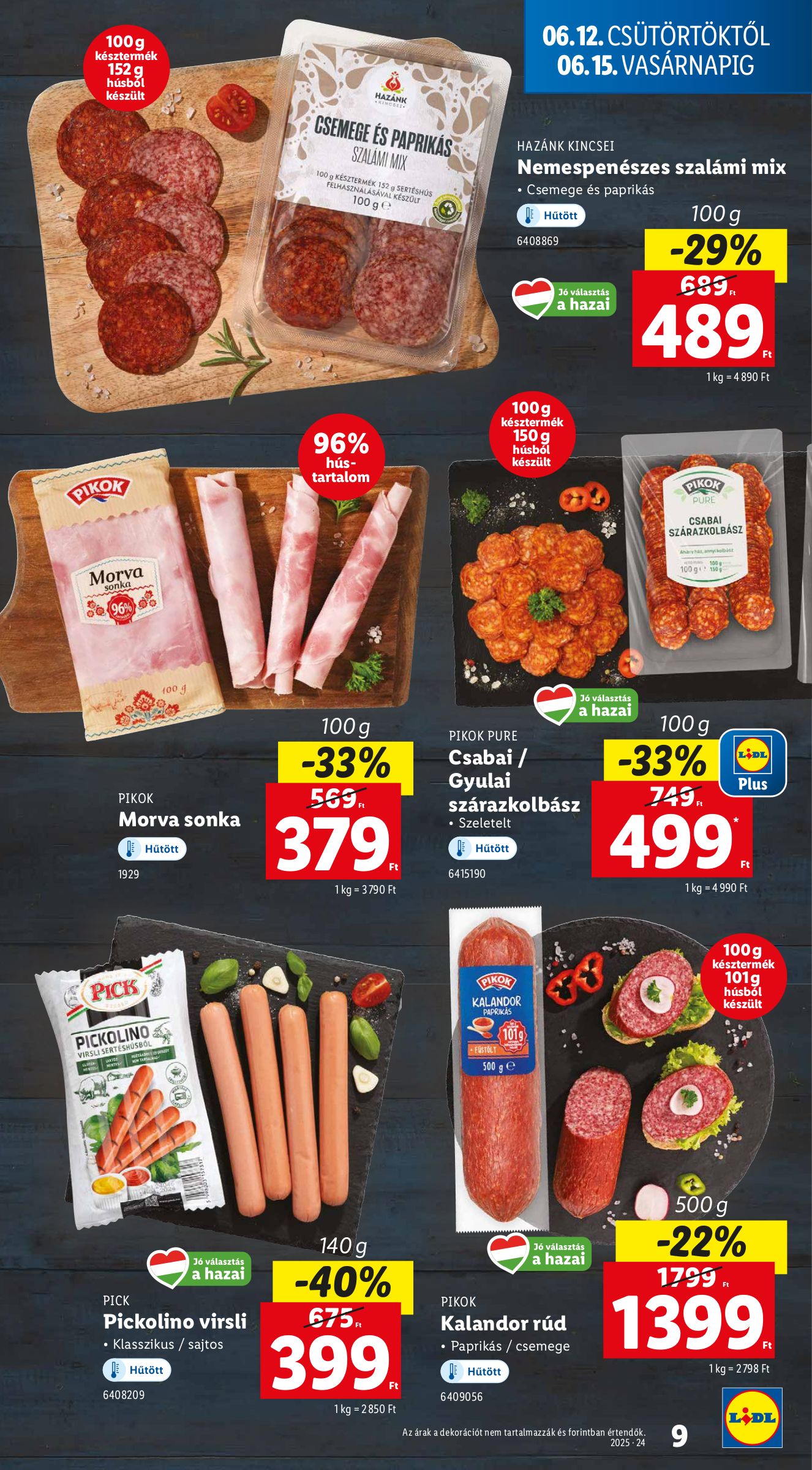 lidl - Lidl akciós újság, érvényes 06.12. - 06.18. - page: 9