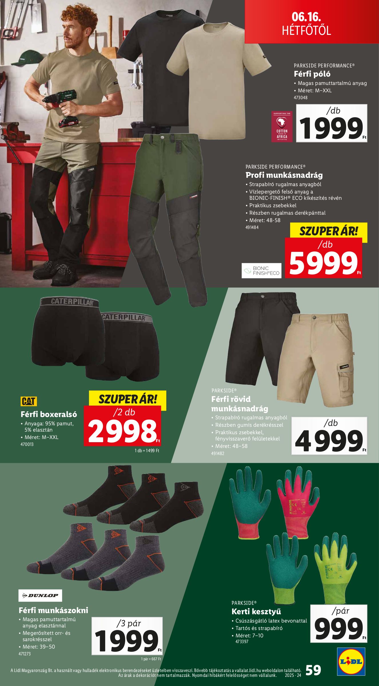 lidl - Lidl akciós újság, érvényes 06.12. - 06.18. - page: 59