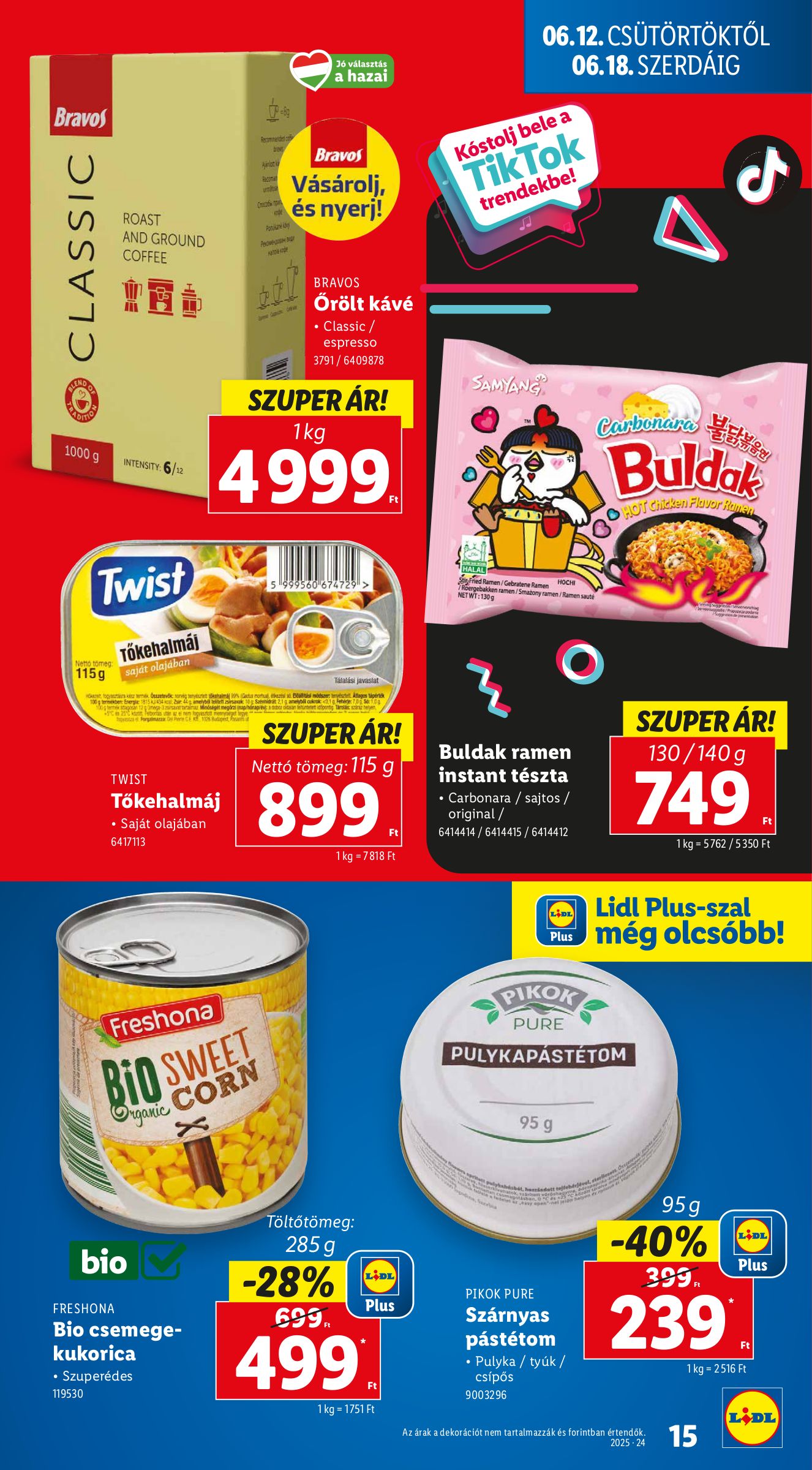 lidl - Lidl akciós újság, érvényes 06.12. - 06.18. - page: 15