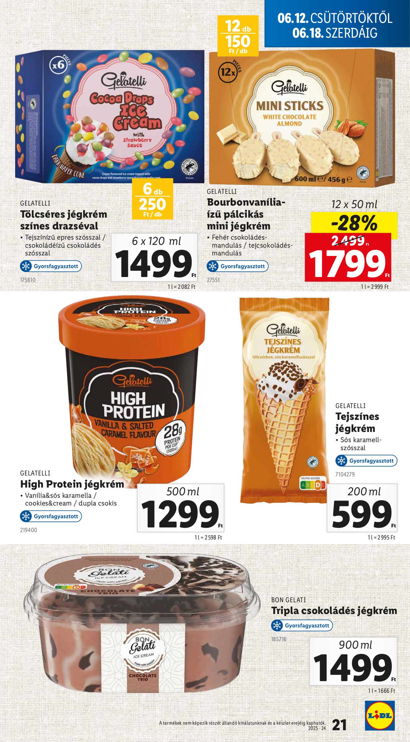 lidl - Lidl akciós újság, érvényes 06.12. - 06.18. - page: 21