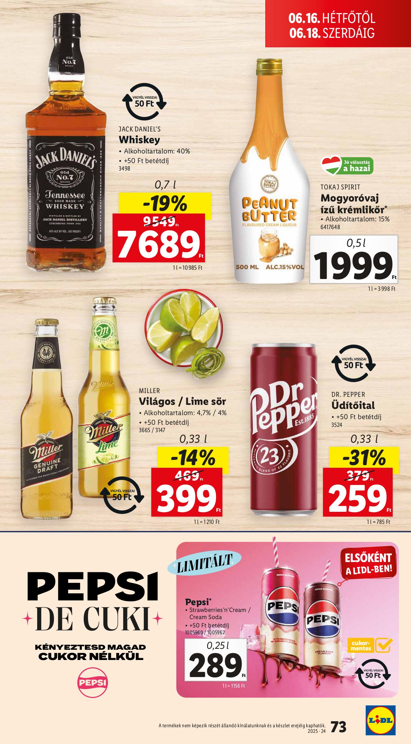 lidl - Lidl akciós újság, érvényes 06.12. - 06.18. - page: 73