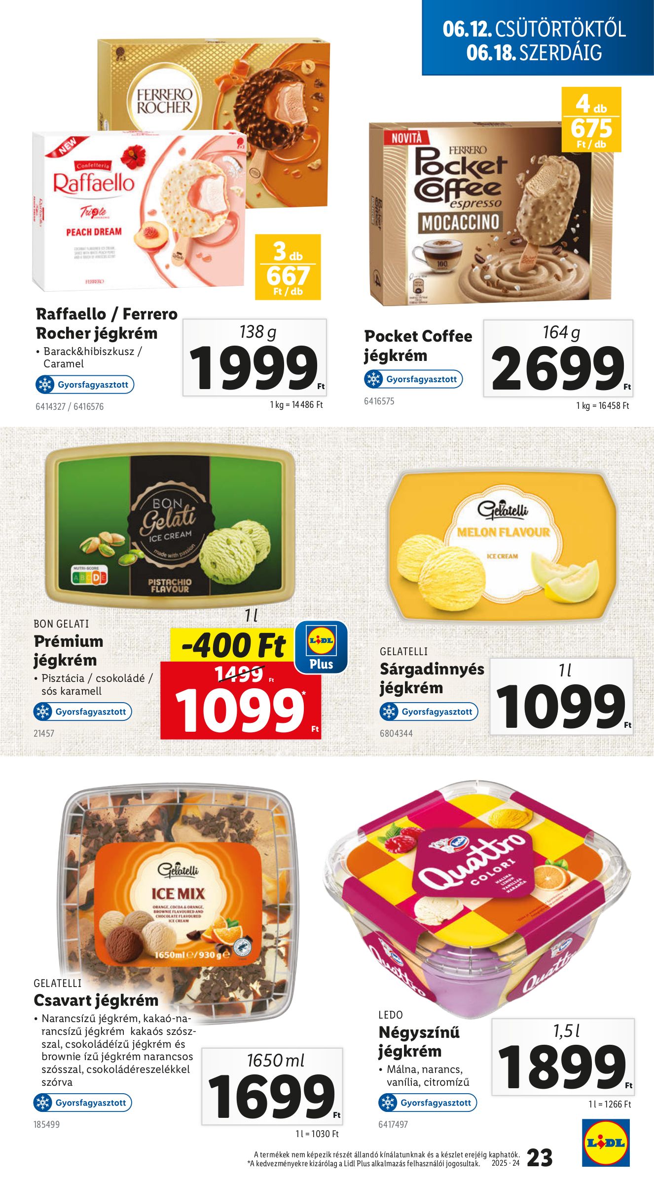 lidl - Lidl akciós újság, érvényes 06.12. - 06.18. - page: 23