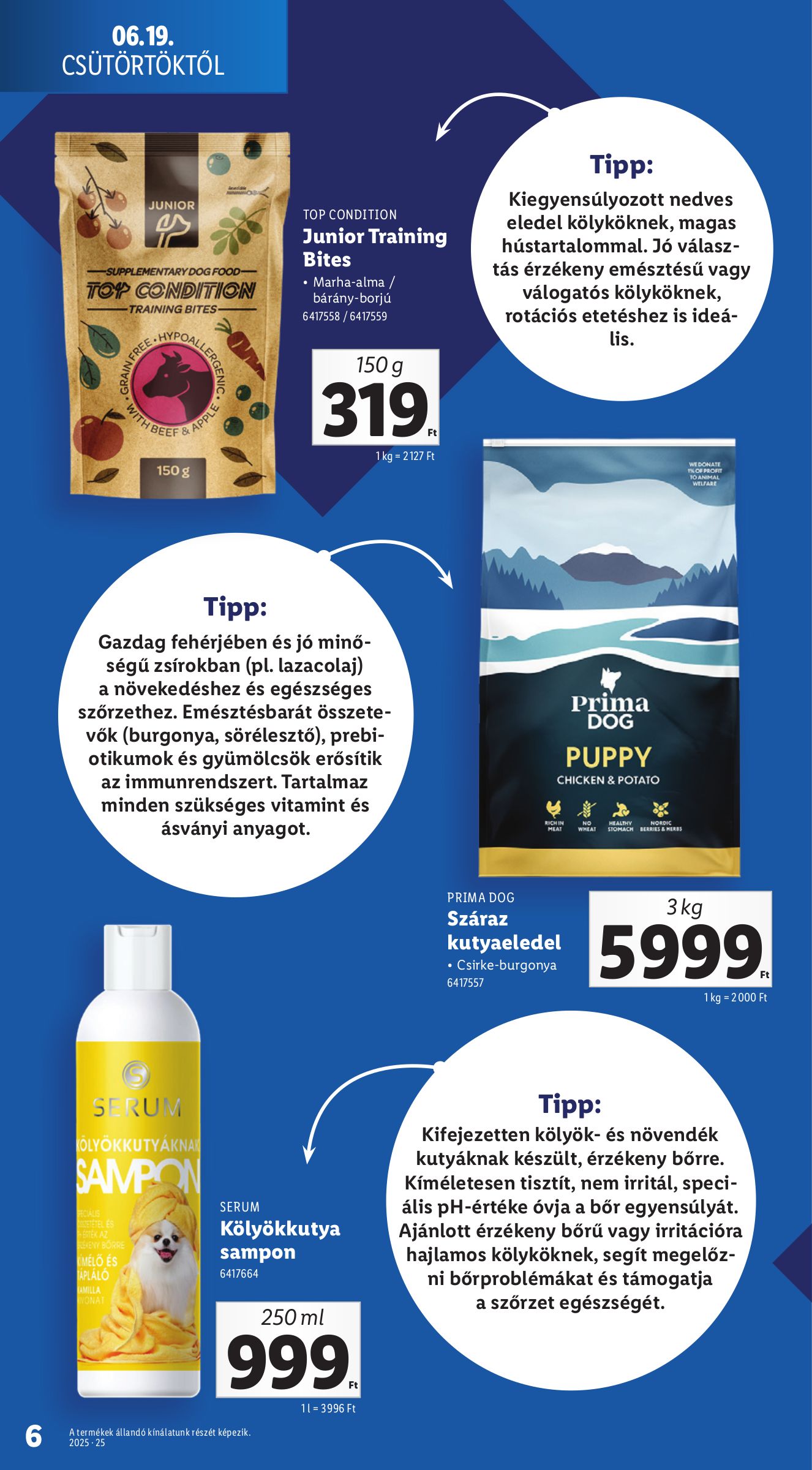 lidl - Lidl - Kedvenceink Kedvencei akciós újság, érvényes 06.19. - 06.25. - page: 6