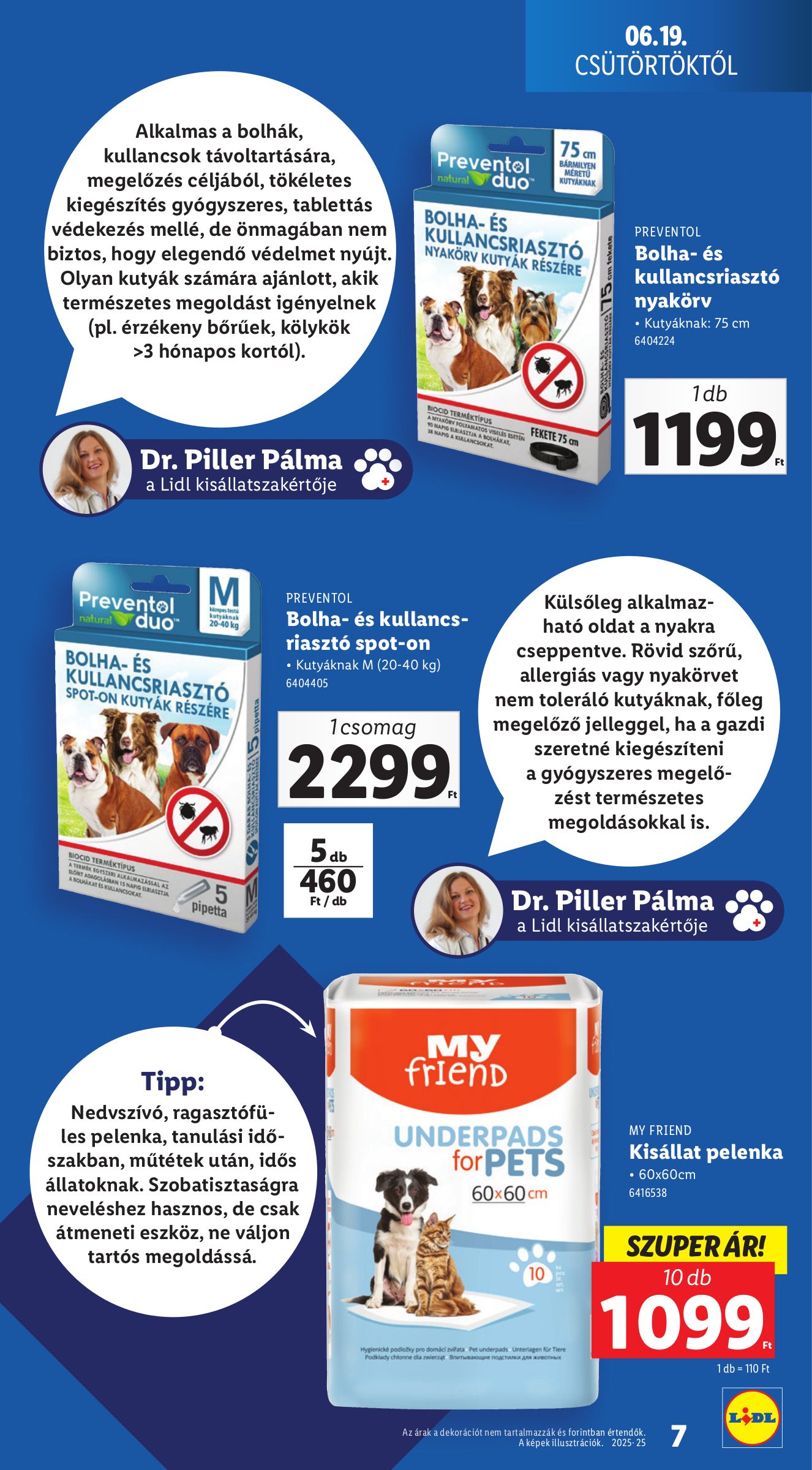 lidl - Lidl - Kedvenceink Kedvencei akciós újság, érvényes 06.19. - 06.25. - page: 7