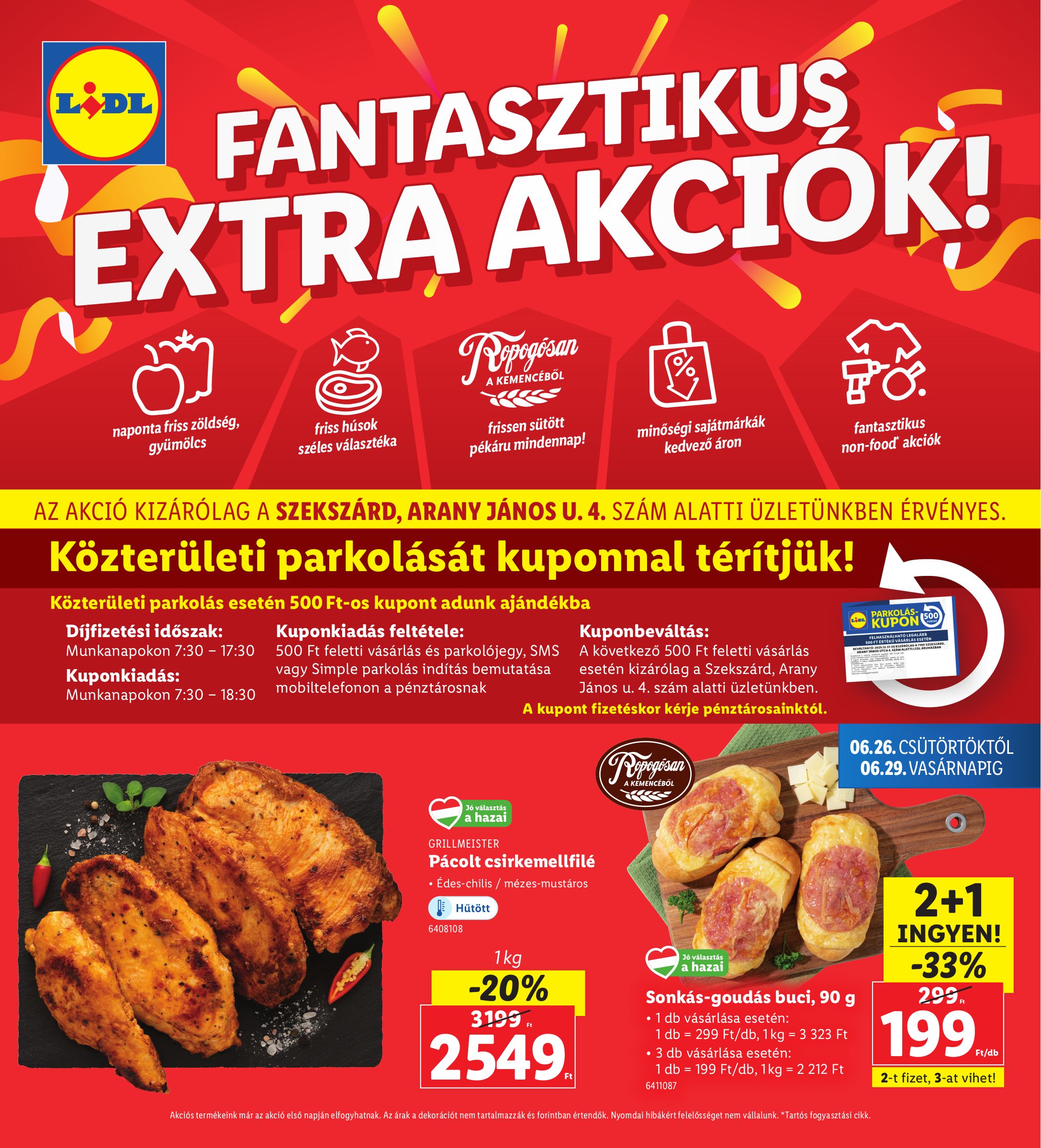 lidl - Lidl - Szekszárd akciós újság, érvényes 06.26. - 06.29.