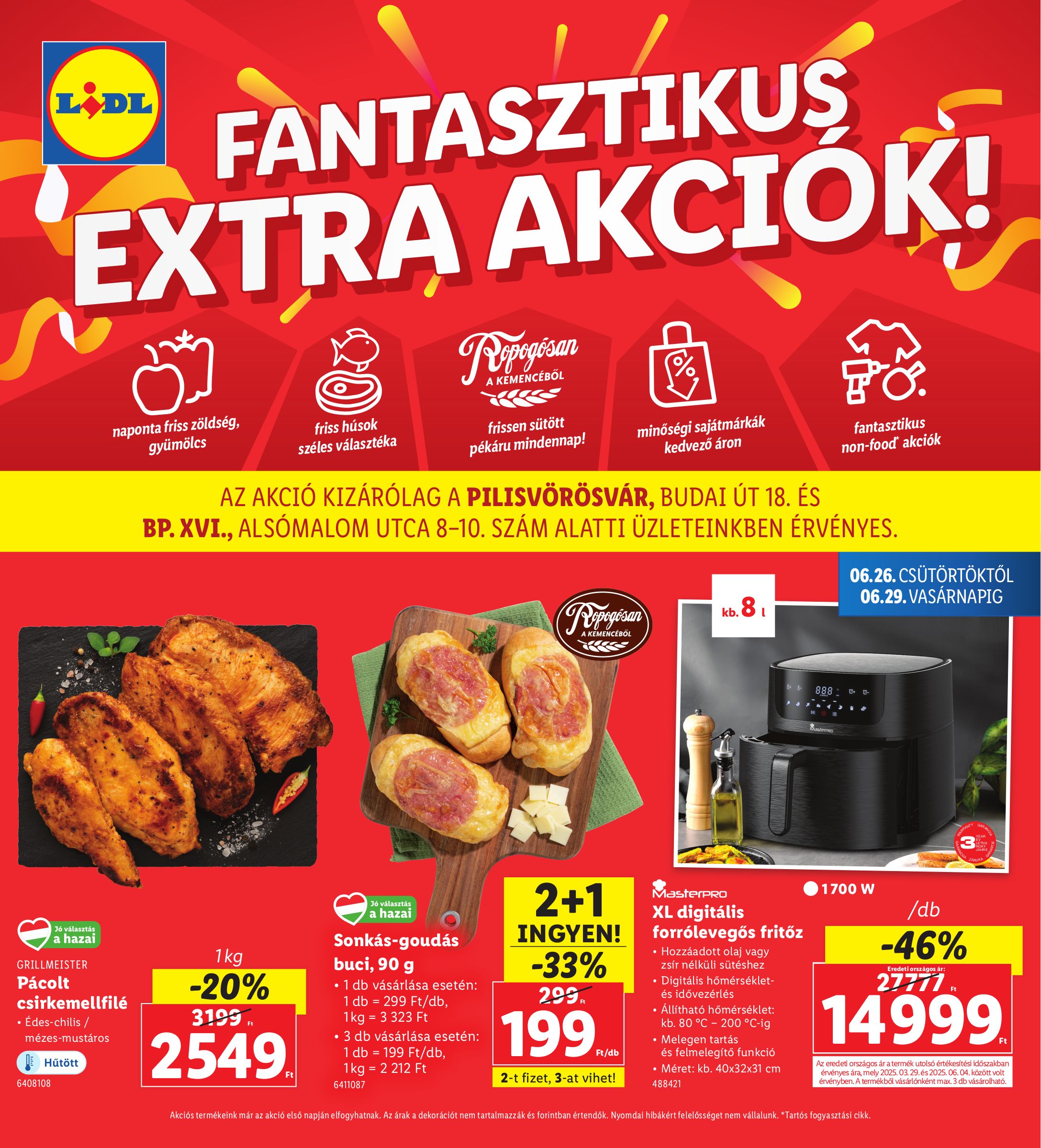 lidl - Lidl - Pilisvörösvár, Budapest akciós újság, érvényes 06.26. - 06.29.