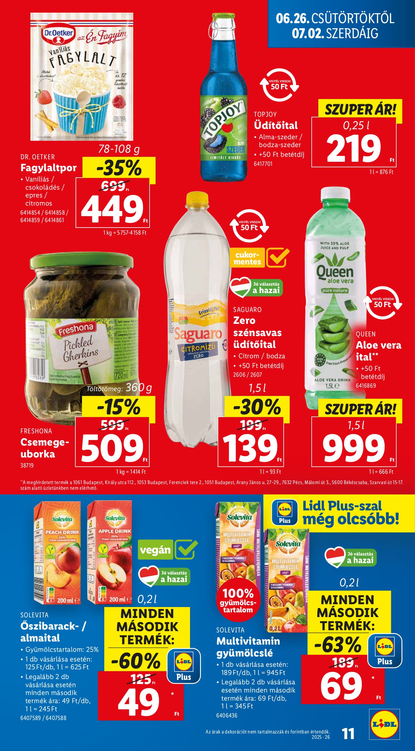 lidl - Lidl akciós újság, érvényes 06.26. - 07.02. - page: 11 lidl - Lidl akciós újság, érvényes 06.26. - 07.02. - page: 11