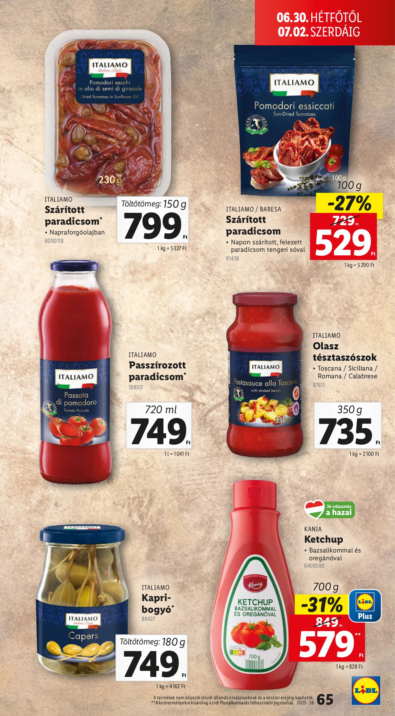 lidl - Lidl akciós újság, érvényes 06.26. - 07.02. - page: 65 lidl - Lidl akciós újság, érvényes 06.26. - 07.02. - page: 65