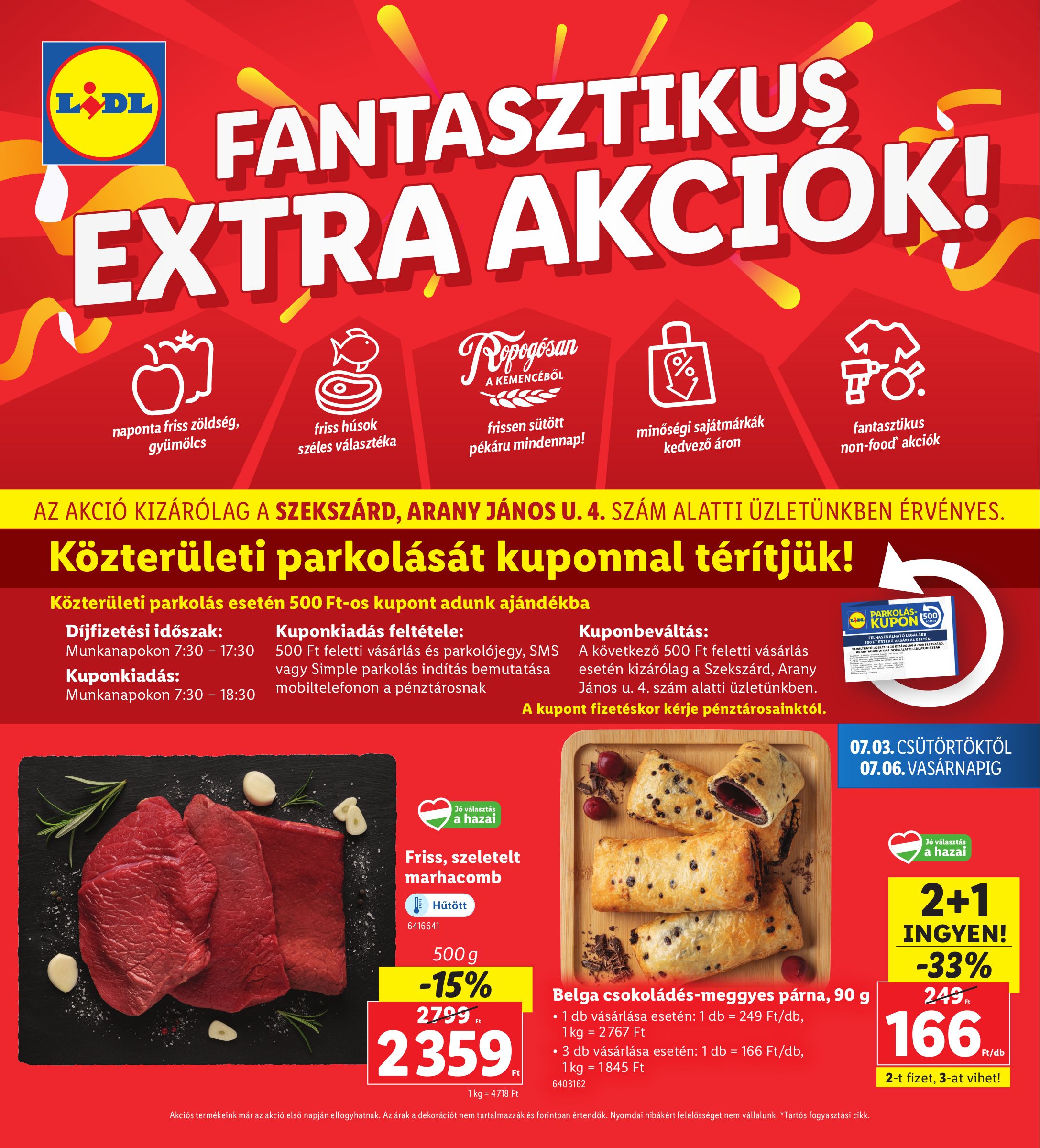 lidl - Lidl - Szekszárd akciós újság, érvényes 07.03. - 07.06.